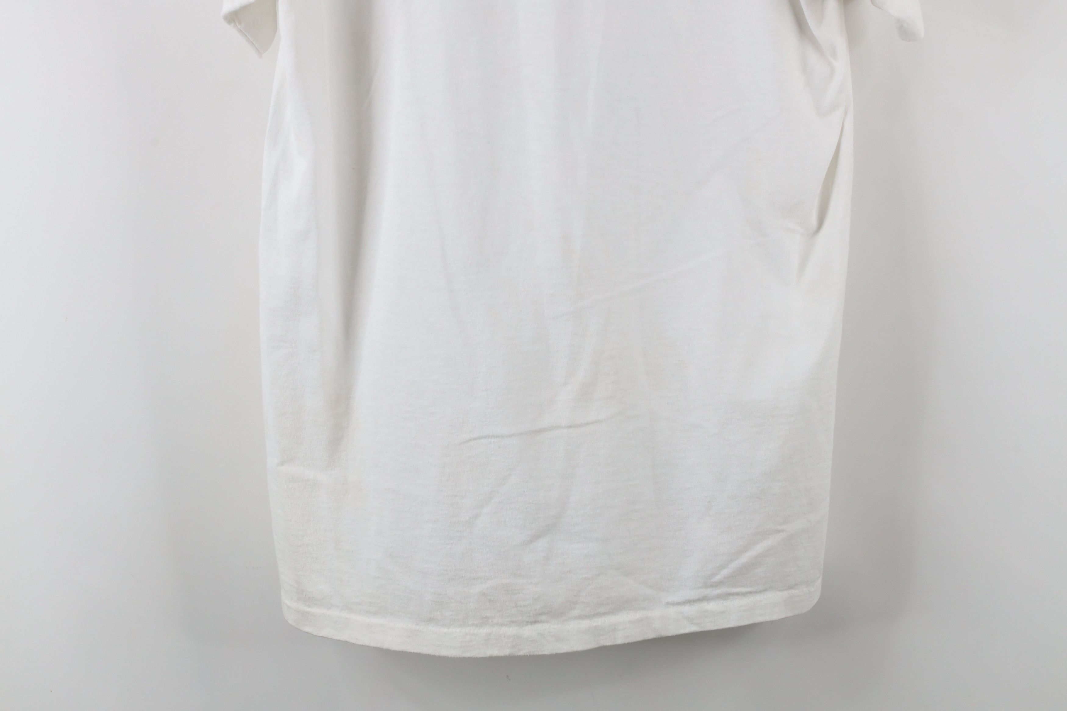 Vintage Vintage 90s Streetwear Bird Flower Collared T-Shirt White Size M / US 6-8 / IT 42-44 - 10 Thumbnail