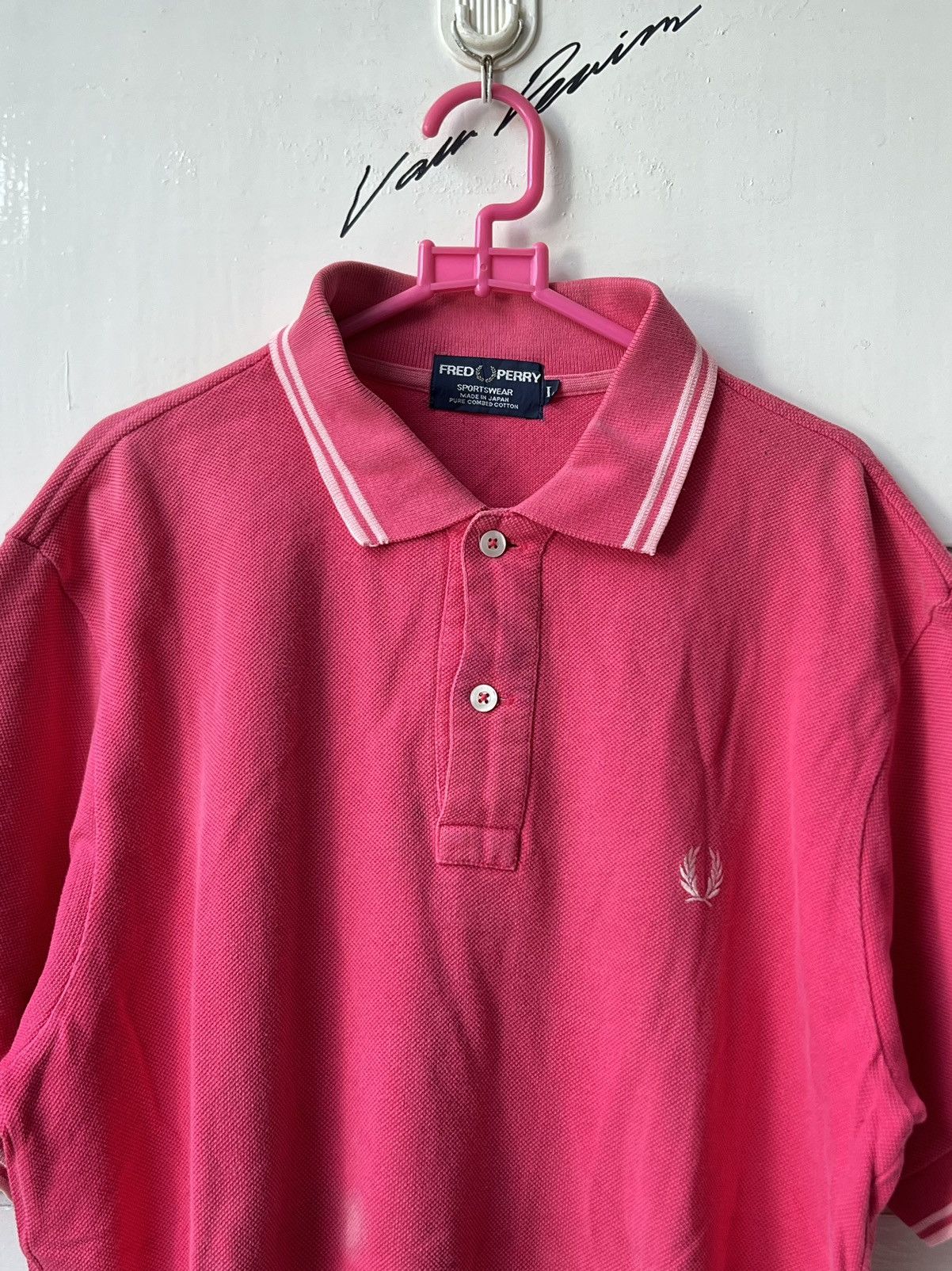Fred Perry FRED PERRY Pink T-shirt Size US S / EU 44-46 / 1 - 11 Thumbnail