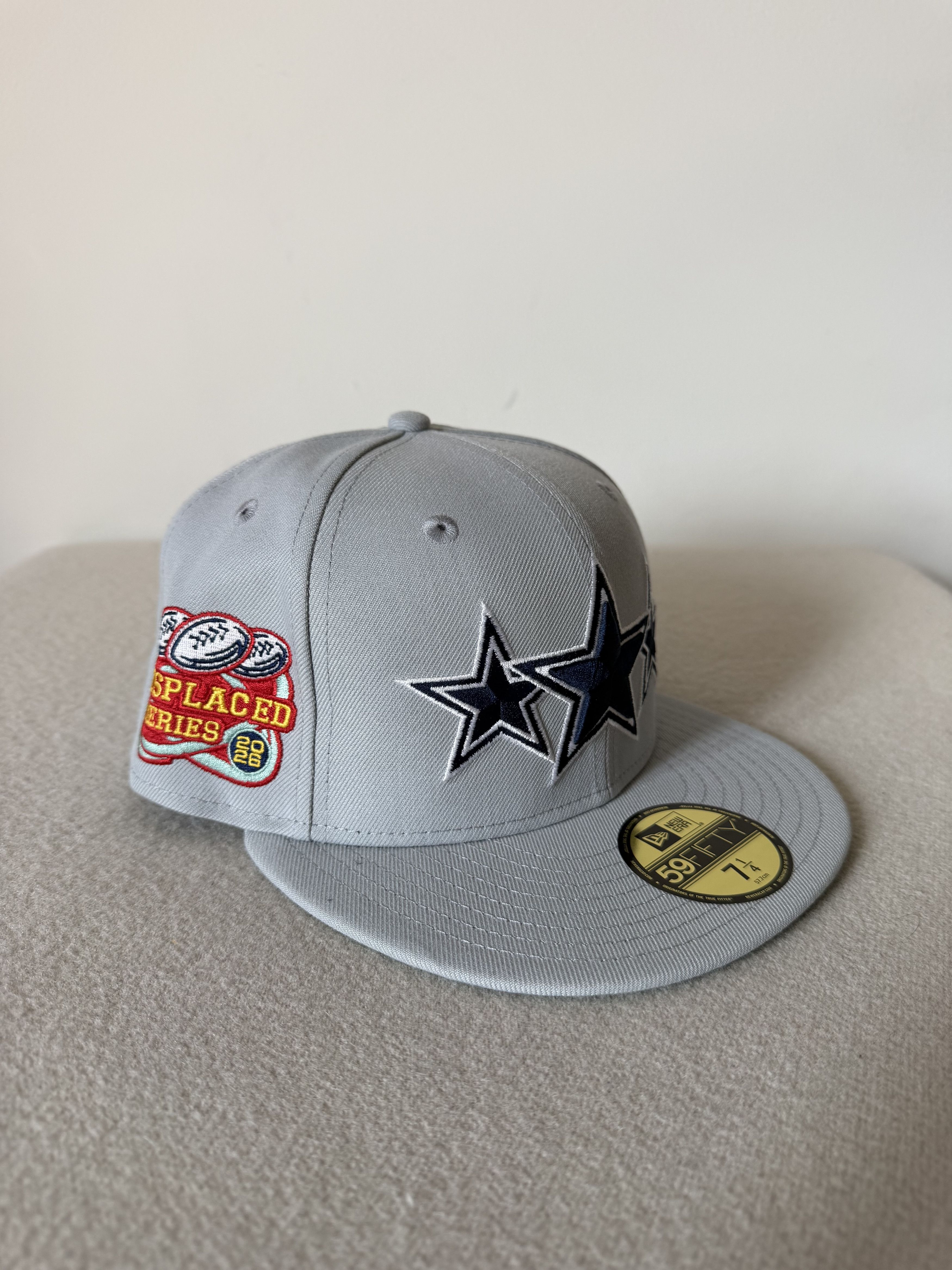 New Era 7 1/4 John Geiger New Era Misplaced Dallas Cowboys Fitted Size ONE SIZE - 1 Thumbnail