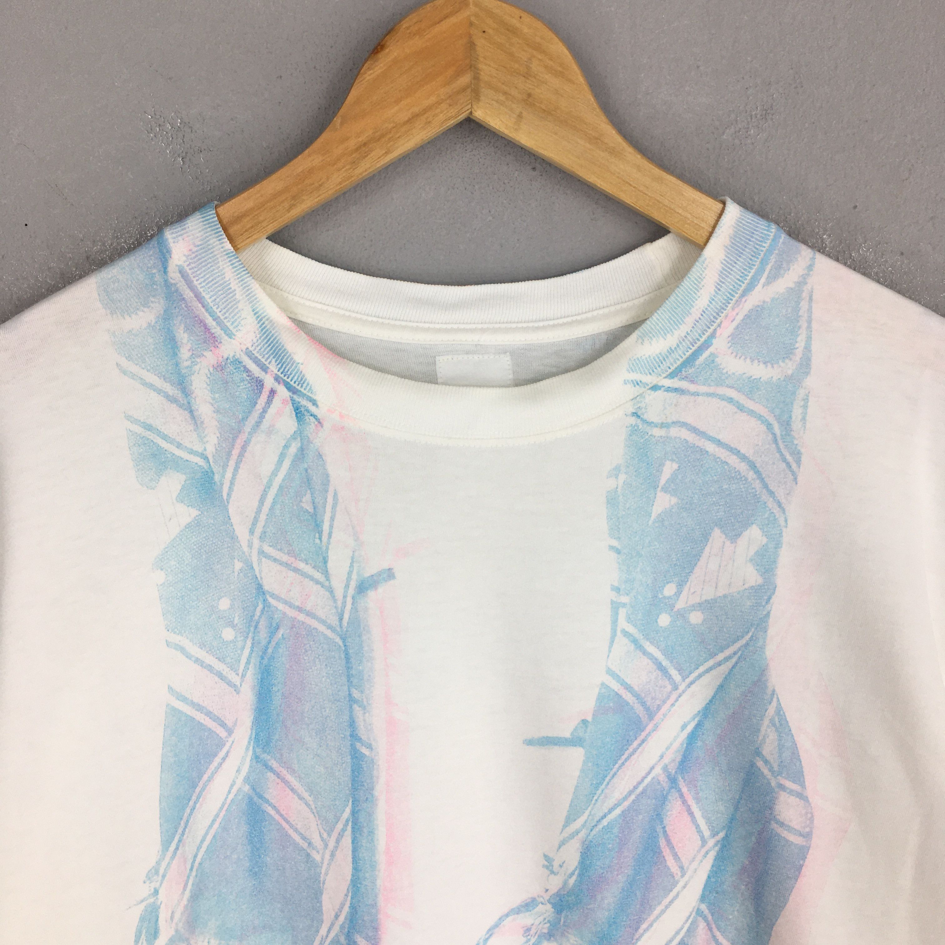 Japanese Brand Neighborhood Japan Scarf Pop Art White Tshirt Medium Size US M / EU 48-50 / 2 - 2 Thumbnail