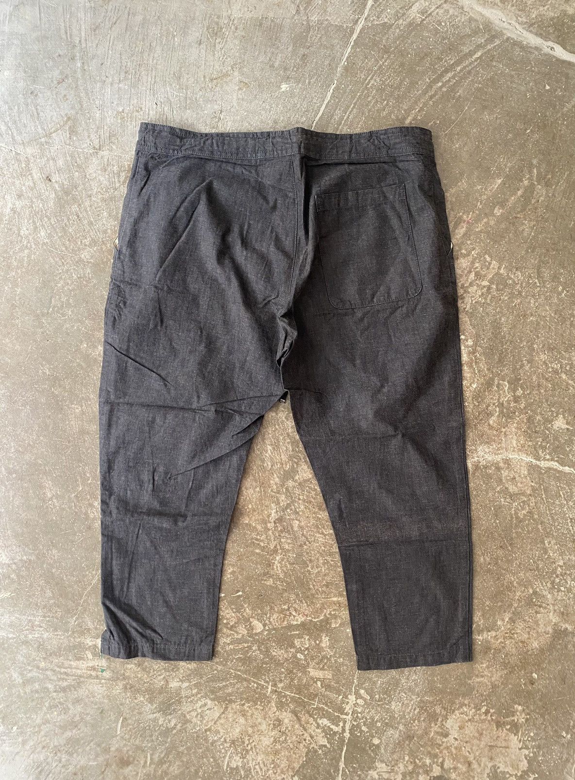 Porter Classic Porter Classic Cropped Pants 45r Kapital Engineered Garments Size US 32 / EU 48 - 4 Thumbnail