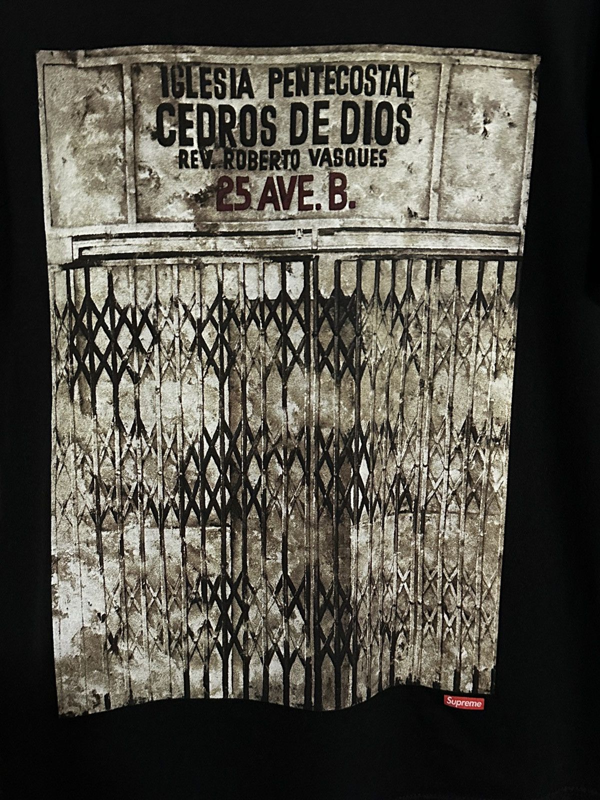 Supreme Supreme Martin Wong Iglesia Pentecostal Tee Size US S / EU 44-46 / 1 - 2 Thumbnail