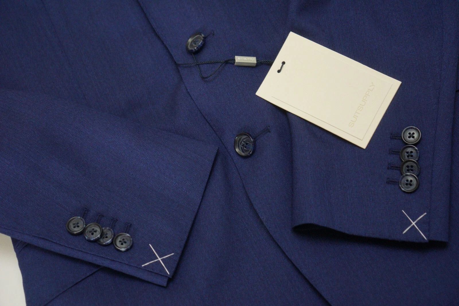 Suitsupply Men Suitsupply Suit La Spalla Wool Vitale Barberis Blue US38 Size 38R - 5 Thumbnail