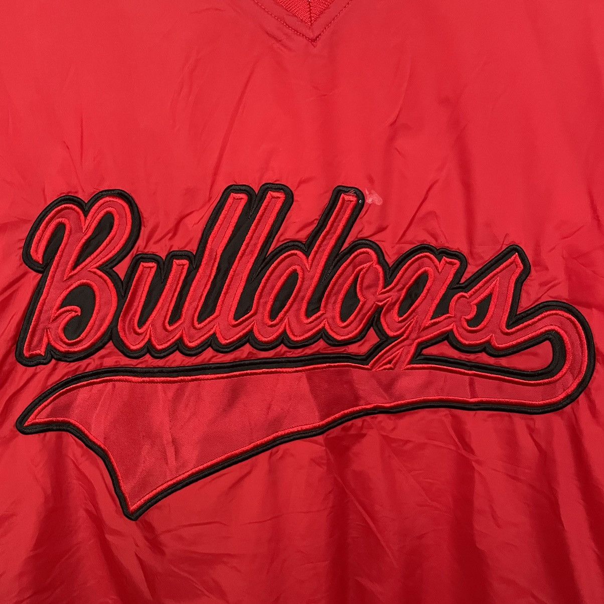 Vintage Vintage Bulldogs Georgia Nylon Jumper Sweater Athletic Wear Size US XXL / EU 58 / 5 - 2 Thumbnail
