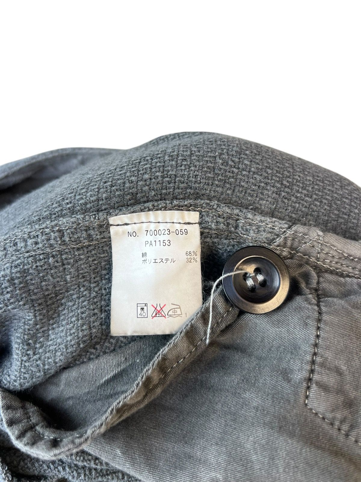 Blue Blue Japan Blue Blue Japan Mother Nature Recycle Fiber Stripes Pant Size US 31 - 24 Thumbnail