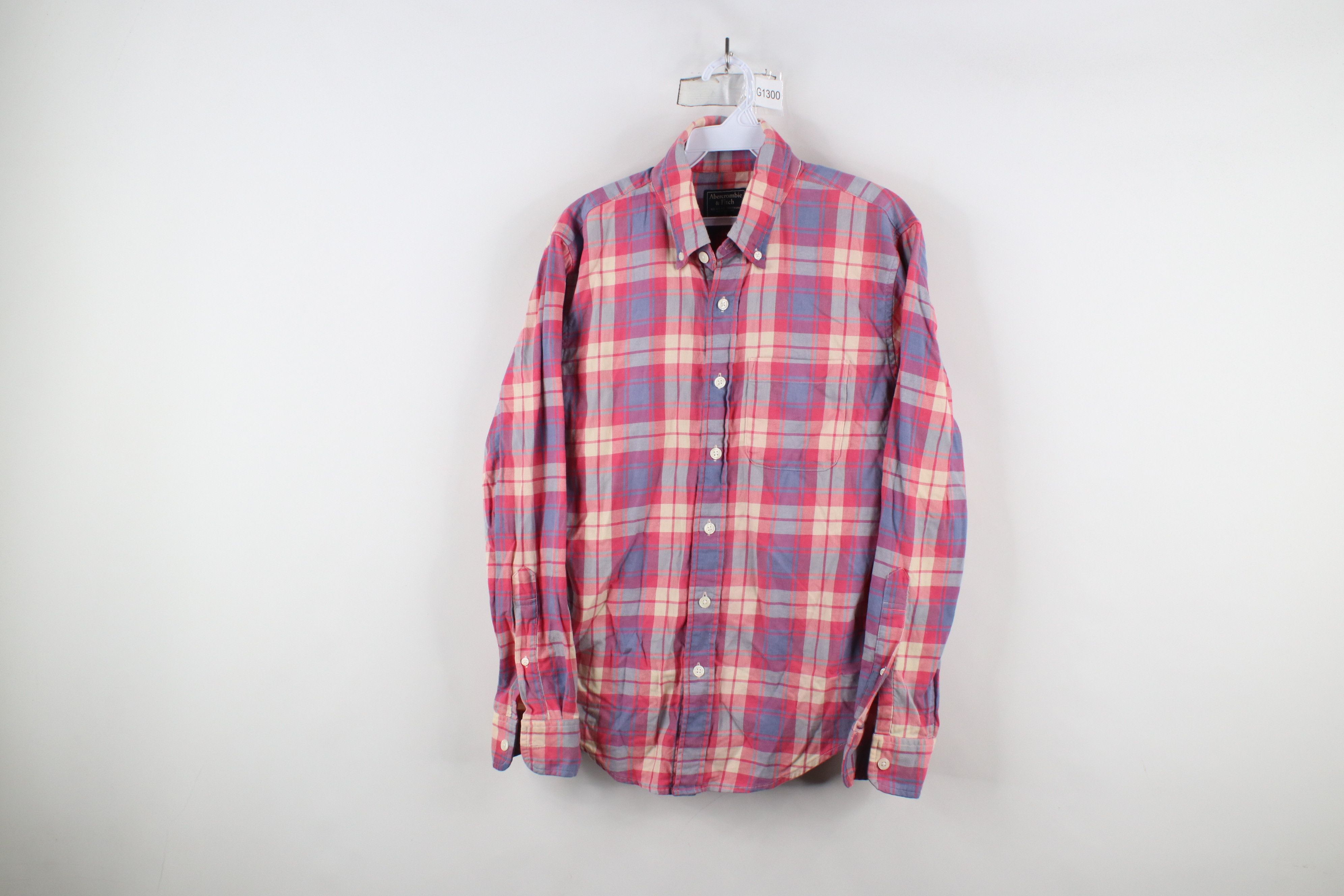 Abercrombie & Fitch × Vintage Vintage Y2K Abercrombie & Fitch Button Down Shirt Plaid Size US S / EU 44-46 / 1 - 1 Thumbnail
