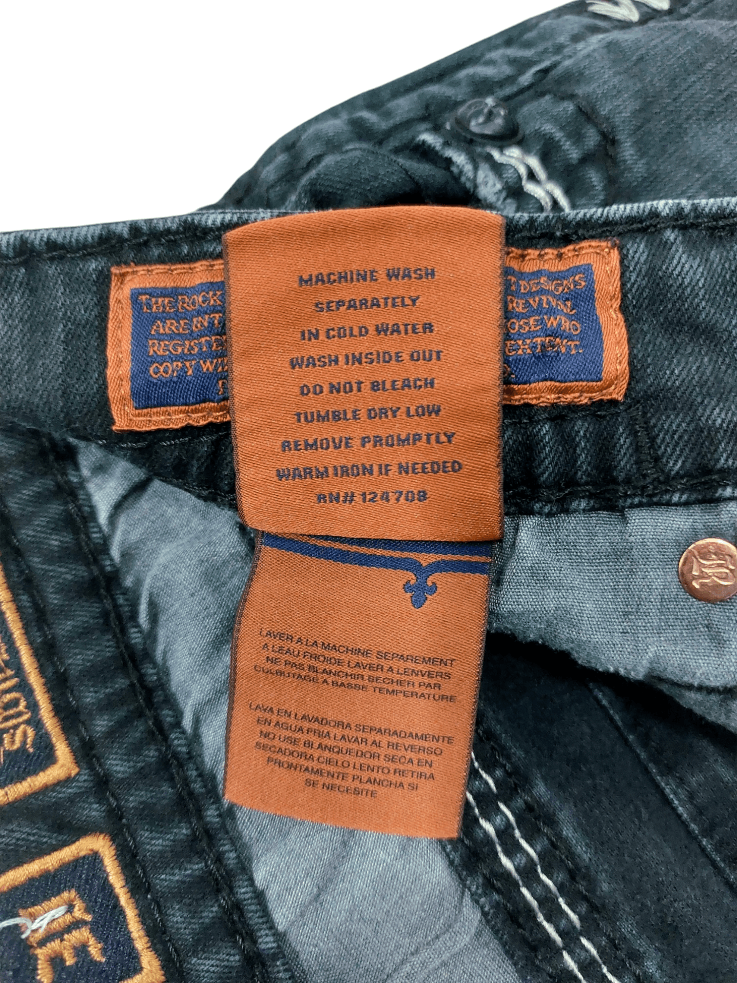 Rock Revival Flare💥 Vintage Punk Rock Revival Jeans Size US 30 / EU 46 - 25 Thumbnail