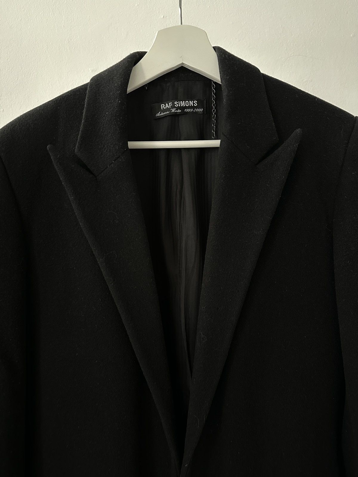 Raf Simons Raf Simons Autumn-Winter 1999-2000 Dracula Coat Size US M / EU 48-50 / 2 - 3 Thumbnail