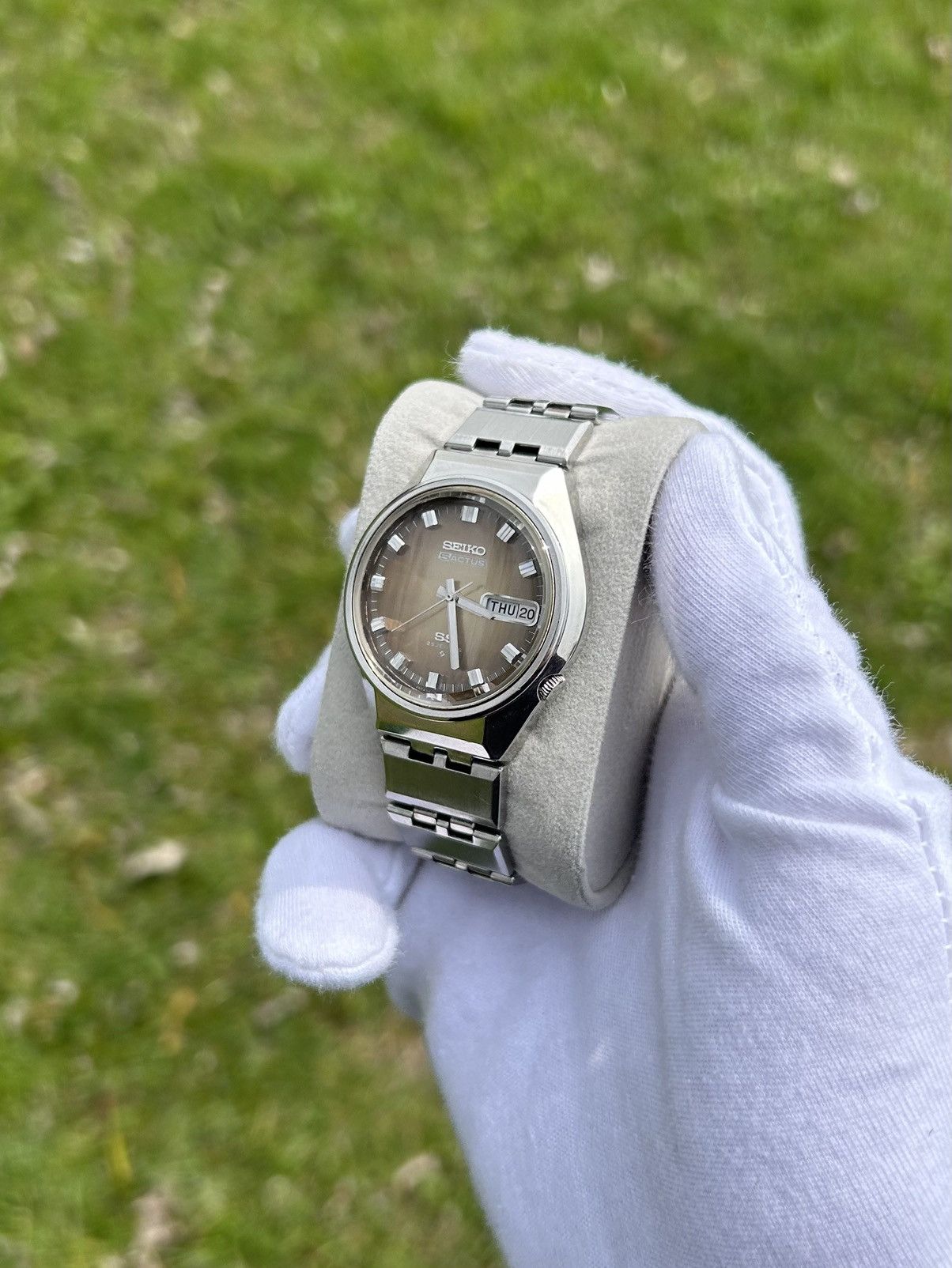 Vintage Vintage Seiko Actus SS Automatic Watch Collectible 1970s Size ONE SIZE - 5 Thumbnail