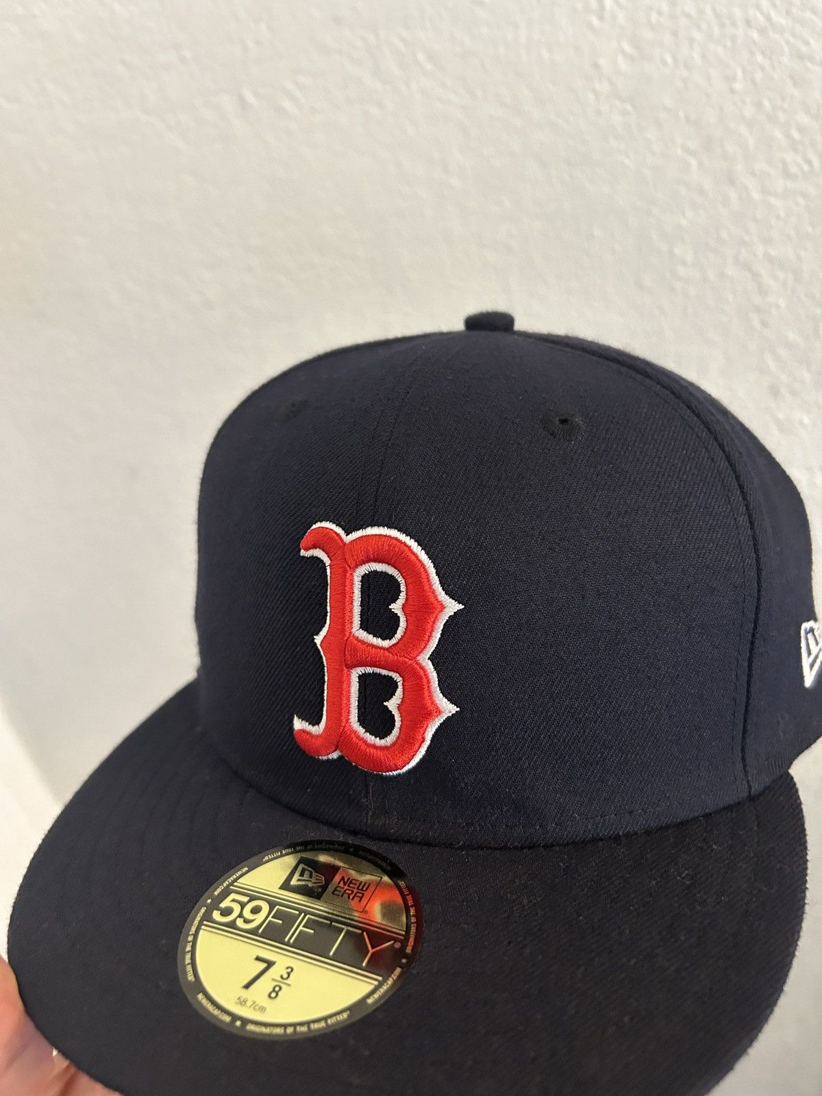New Era Red Sox hat Size 38 - 1 Thumbnail