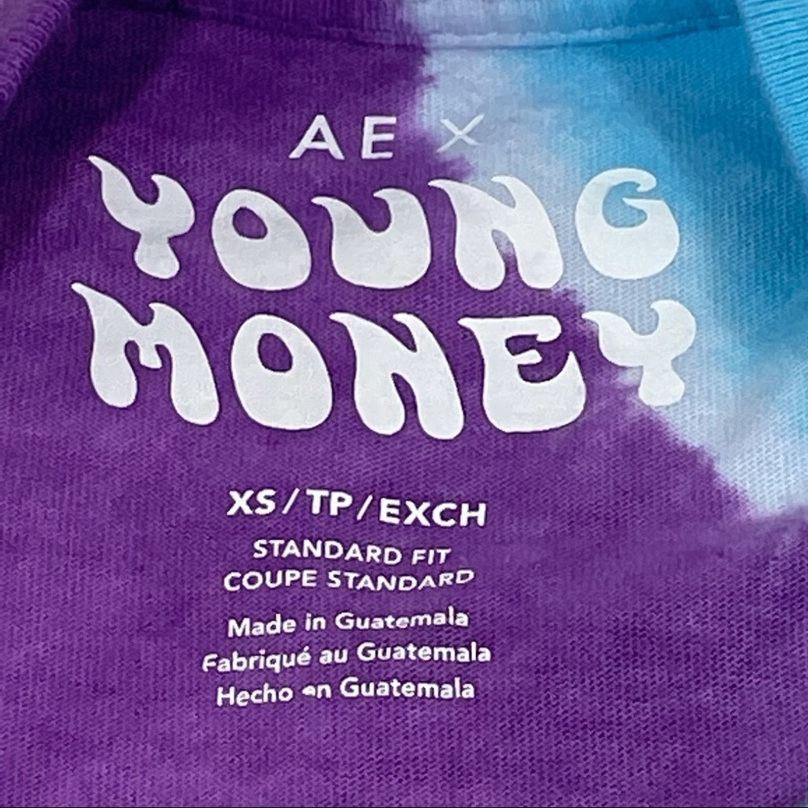 American Eagle Outfitters AMERICAN EAGLE X Young Money Tie Dye Shirt Size XS Size US XS / EU 42 / 0 - 7 Thumbnail