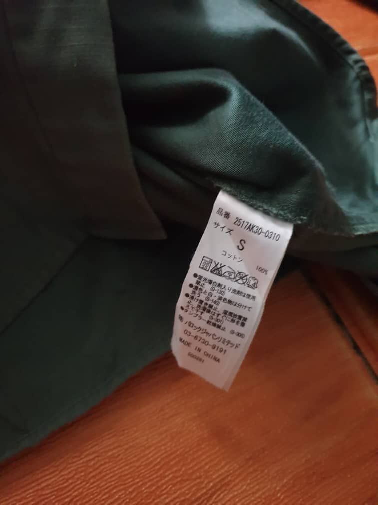 Japanese Brand 💥Stooge & Co Union Made green colour Western shirt Size US S / EU 44-46 / 1 - 3 Thumbnail