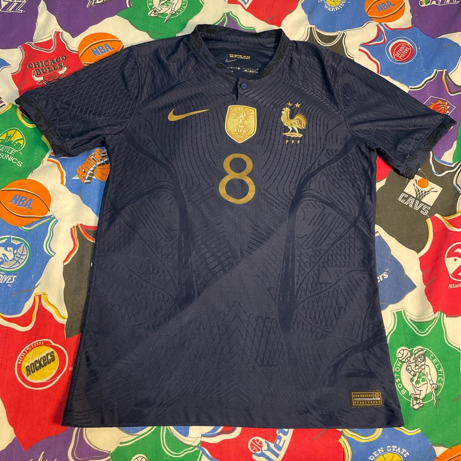 Nike Nike France FFF 2018 FIFA World Cup Thomas Lemar 8 Jersey Size US L / EU 52-54 / 3 - 1 Thumbnail