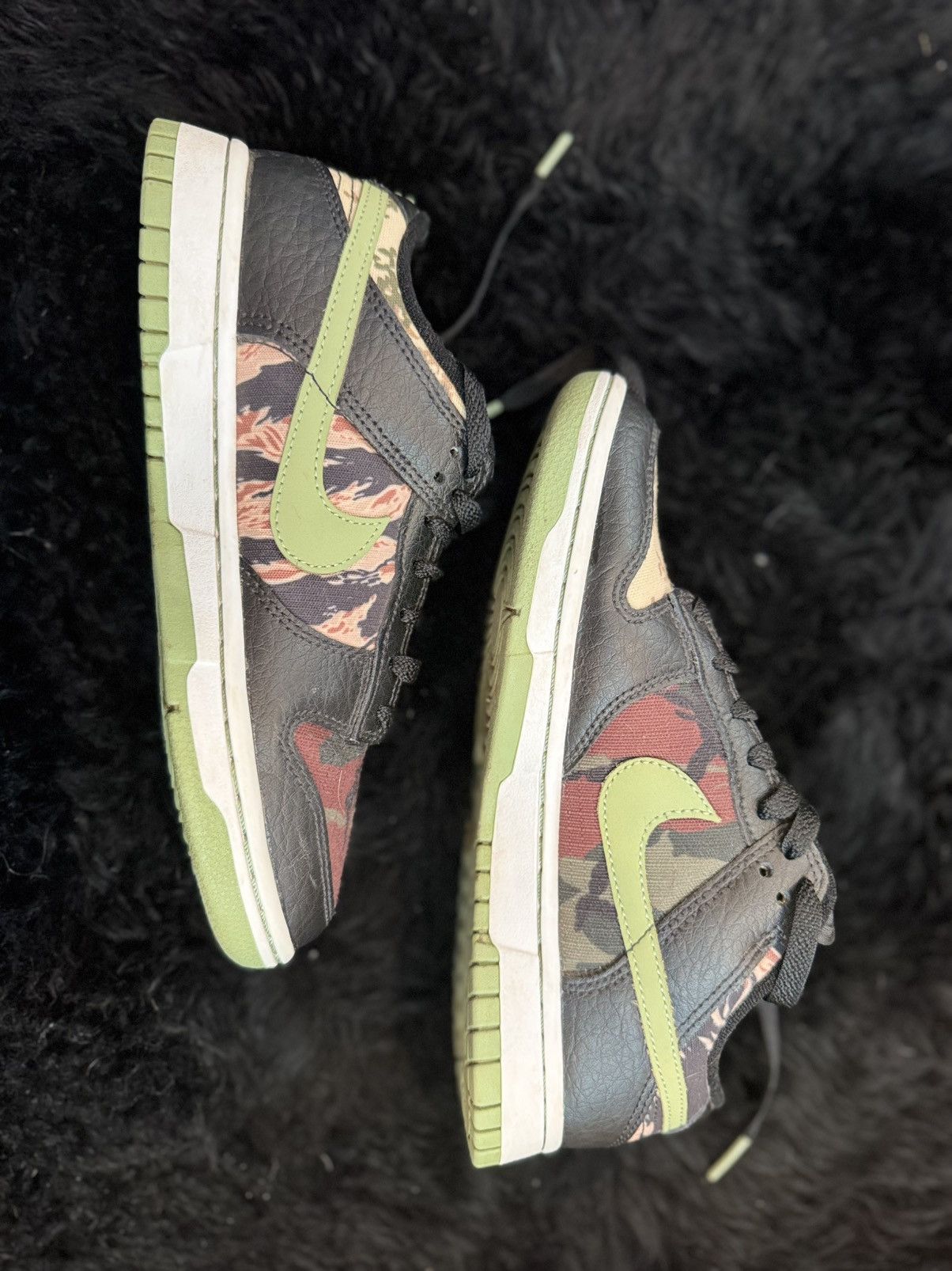 Nike Nike Dunk Low Crazy Camo Size US 6 / EU 39 - 2 Thumbnail