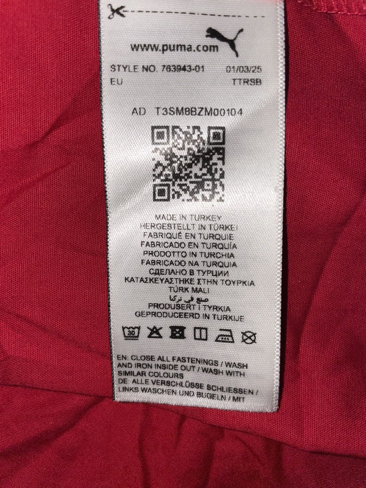 Ferrari × Puma Scuderia Ferrari HP 2025 Team Shirt Men Size US XXL / EU 58 / 5 - 6 Thumbnail
