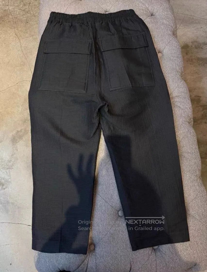 Rick Owens Rick Owens Black Cropped Trousers. Size US 30 / EU 46 - 2 Thumbnail