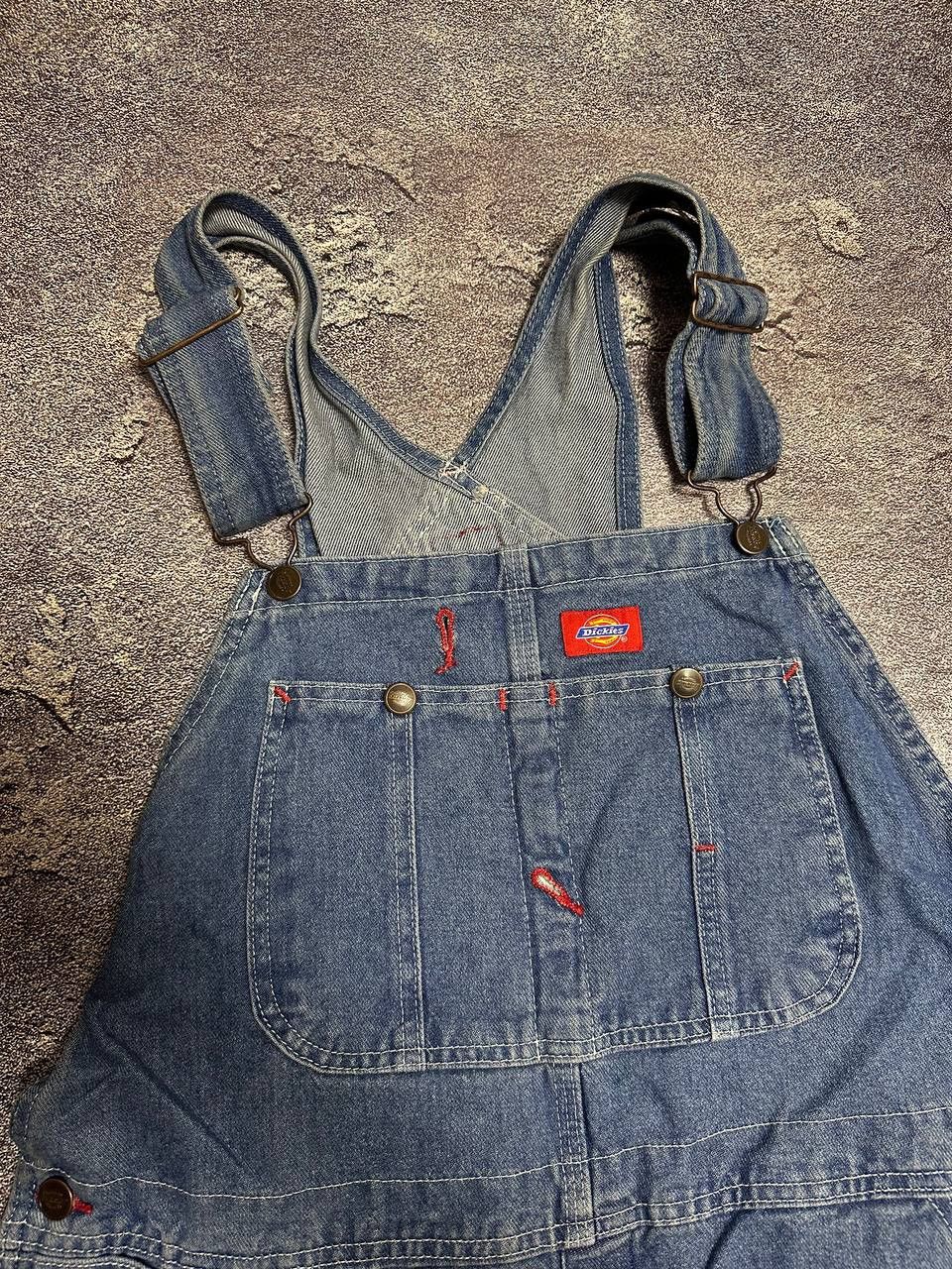 Dickies × Vintage Vintage Dickies Overall Denim Bid Size US 34 / EU 50 - 4 Thumbnail