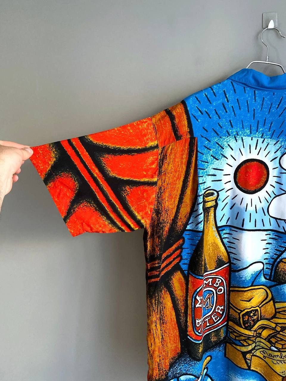 Mambo Vintage Mambo Loud Shirt 90s Reg Mombasa Mambo Bitter, L-XL Size US L / EU 52-54 / 3 - 12 Thumbnail