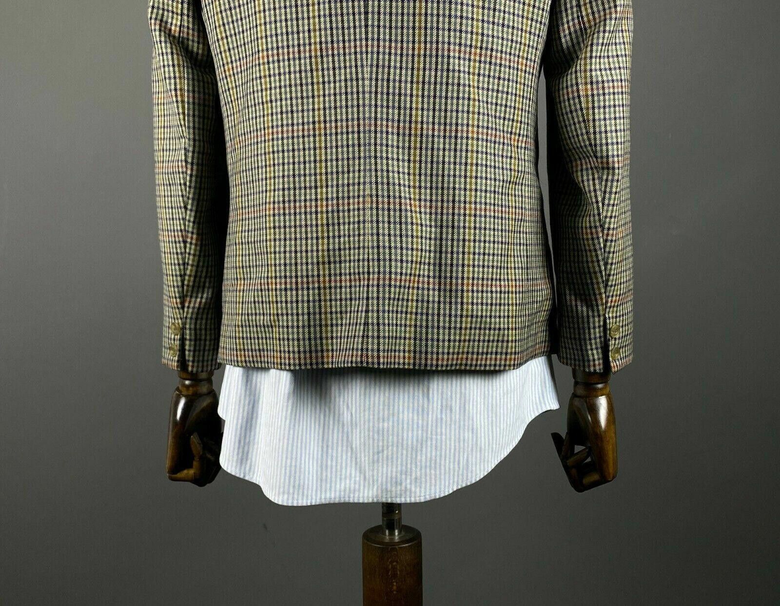 DAKS Daks Signature London Check Coat Blazer M / US 40 / EU 50 Size 40R - 6 Thumbnail