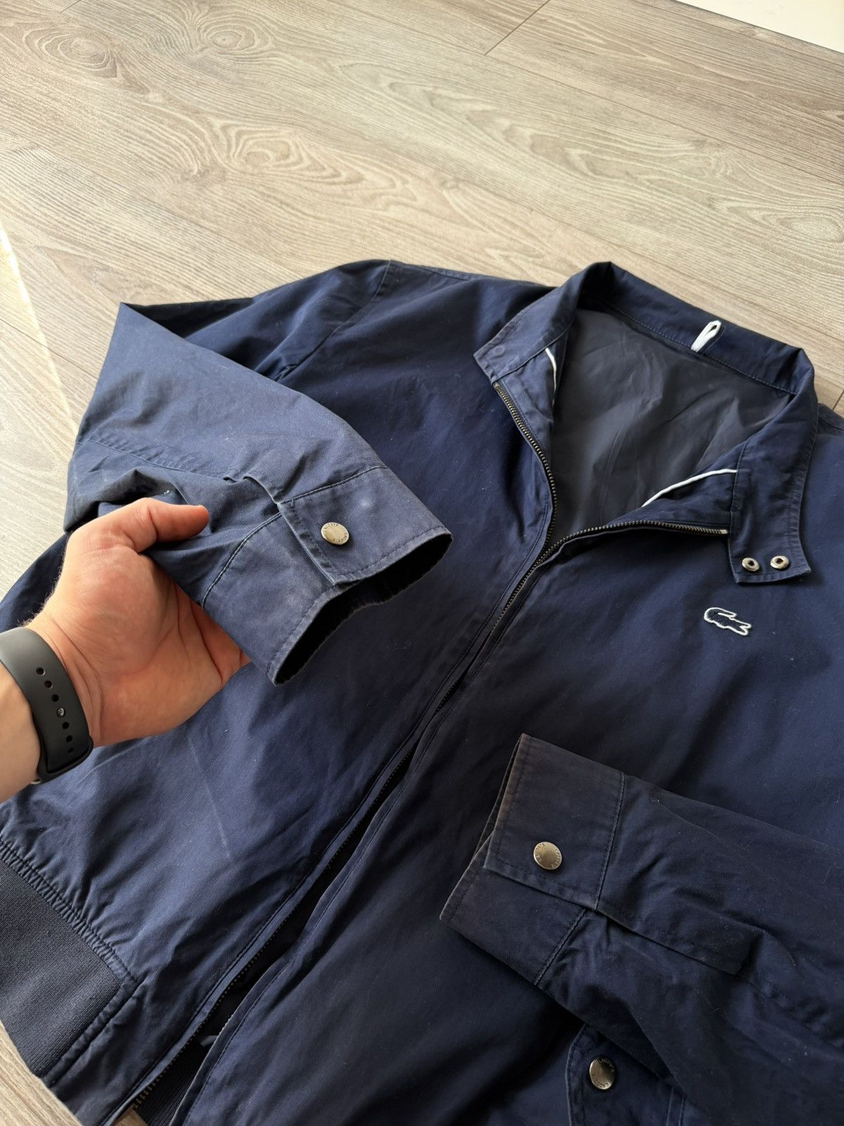 Lacoste Rare Lacoste Bomber Mens Jacket Size US XXL / EU 58 / 5 - 19 Thumbnail