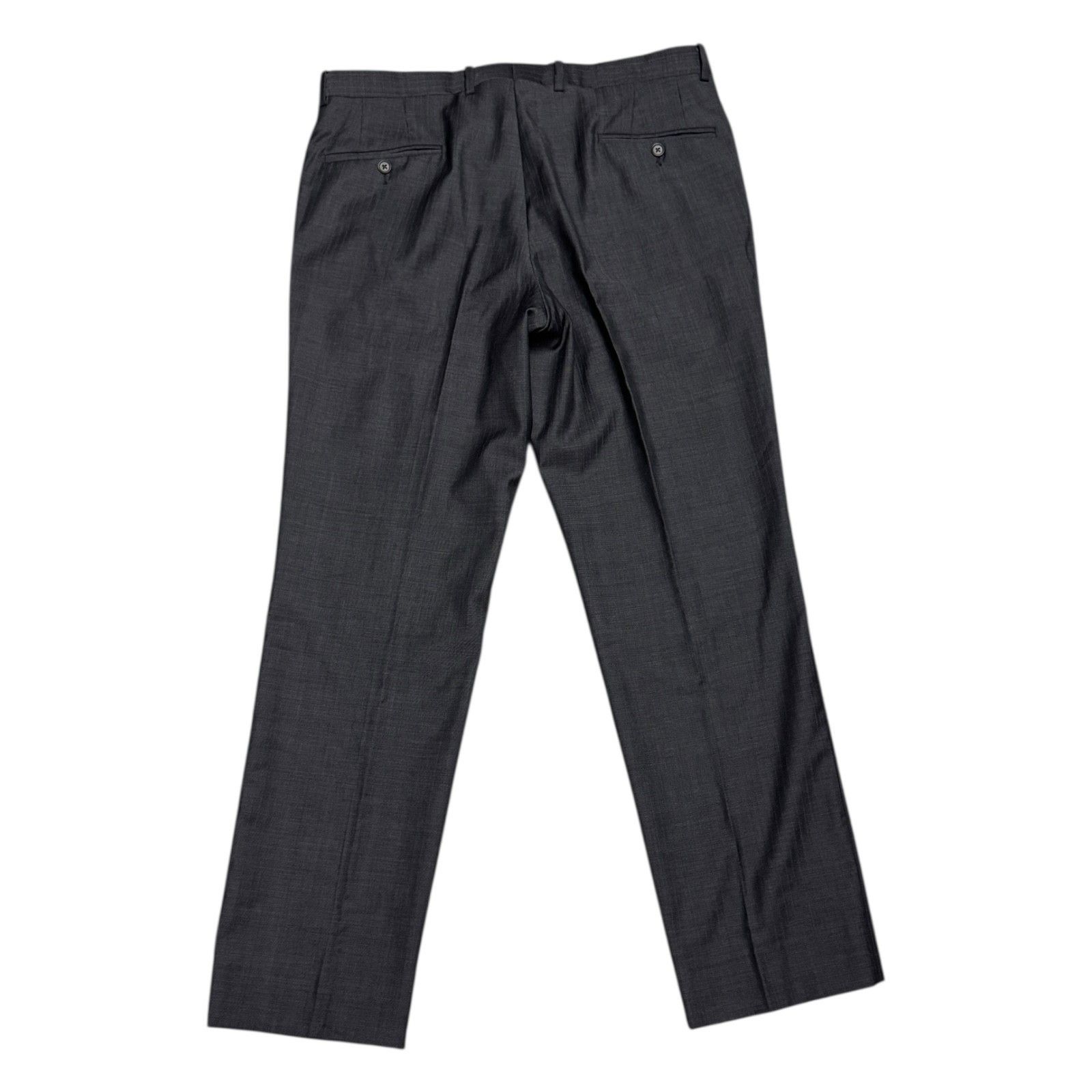 Ted Baker TED BAKER Wool Dress Pant Business Casual Trousers 35x31 Size US 35 - 3 Thumbnail