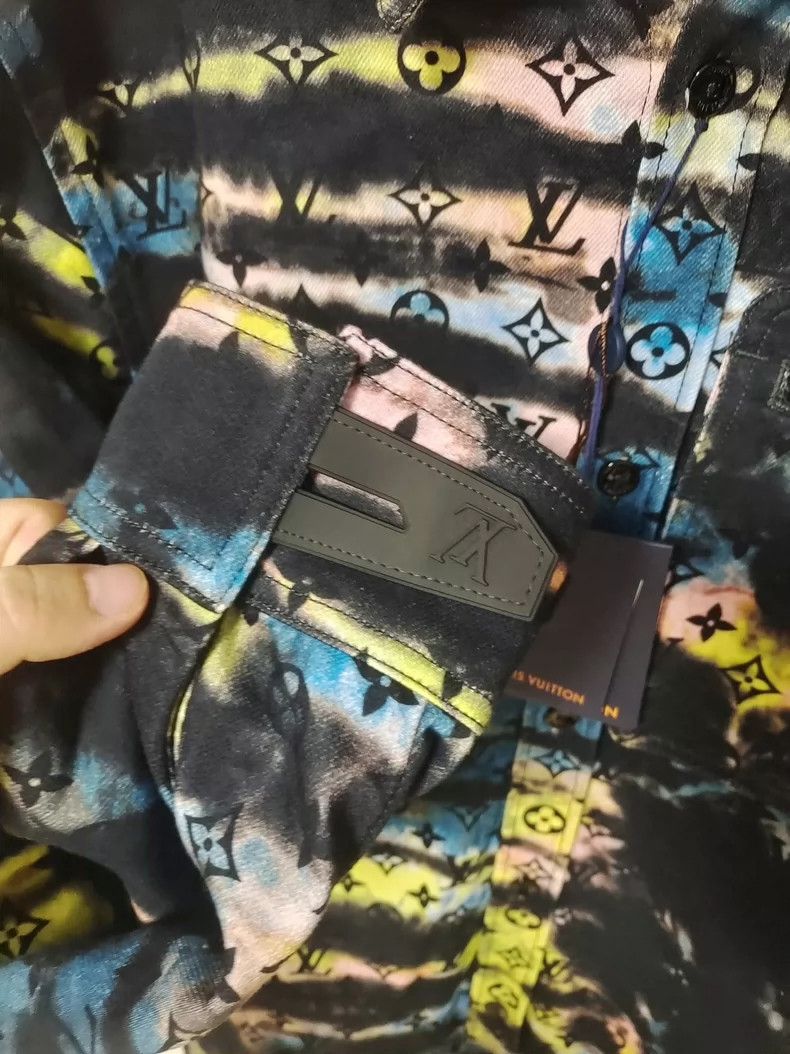 Louis Vuitton Louis Vuitton Colorful laser presbyopic denim long-sleeve Size US S / EU 44-46 / 1 - 7 Thumbnail