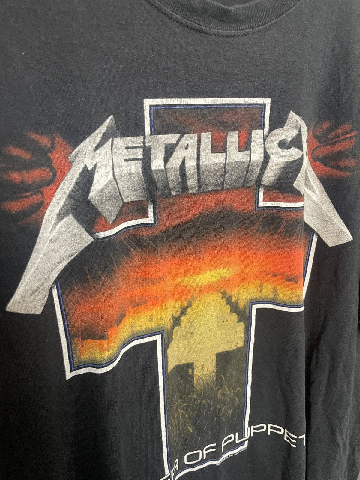 Band Tees × Vintage Vintage Metallica 2000s t-shirt Master of Puppets Size US XL / EU 56 / 4 - 2 Thumbnail