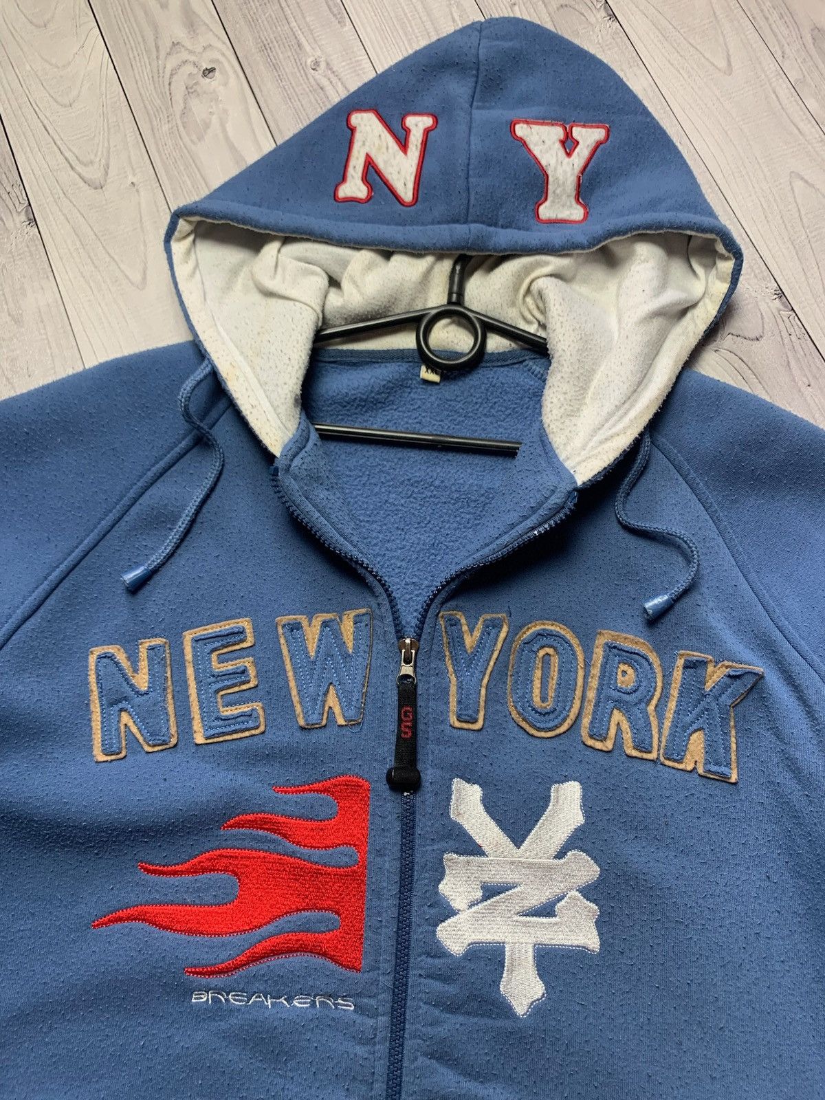 Vintage New York vintage zip up hoodie Size XL zoo York Size US XL / EU 56 / 4 - 3 Thumbnail