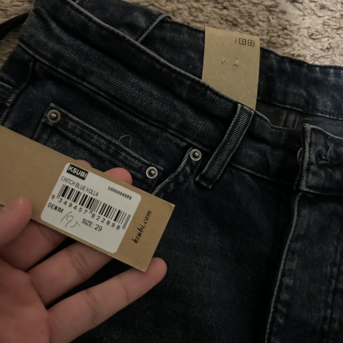 Ksubi KSUBI CHITCH BLUE KOLLA JEANS Size US 29 - 5 Thumbnail