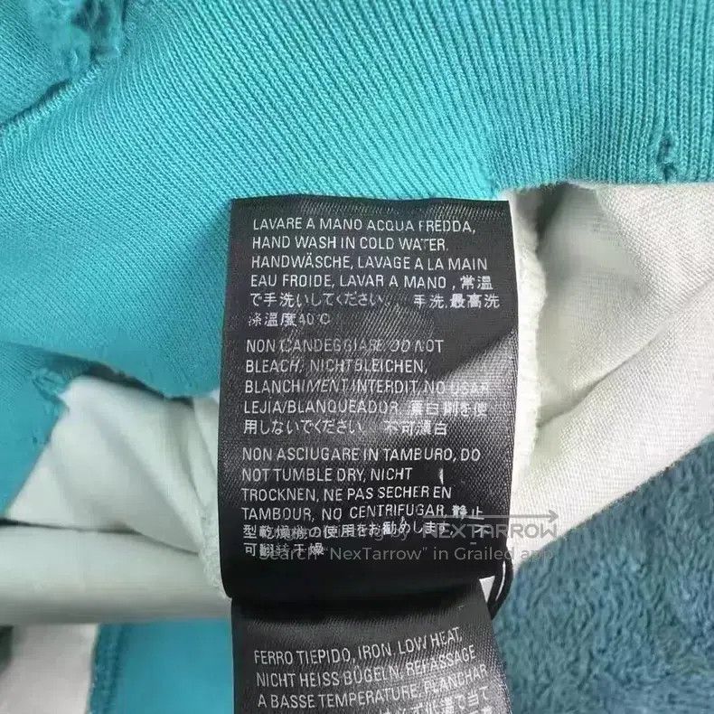 Balenciaga Balenciaga Letter printing hole hooded sweater sky blue Size US S / EU 44-46 / 1 - 6 Thumbnail