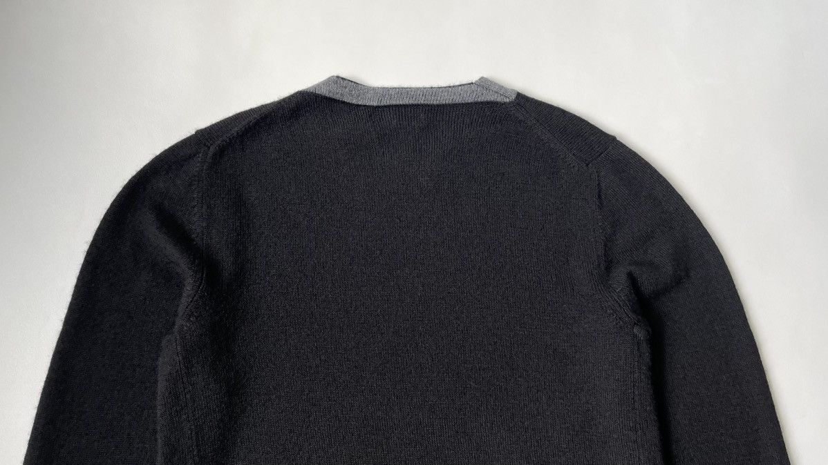 Comme des Garcons ‘Drown’ Instarsia Knit Wool Sweater Size US L / EU 52-54 / 3 - 10 Thumbnail