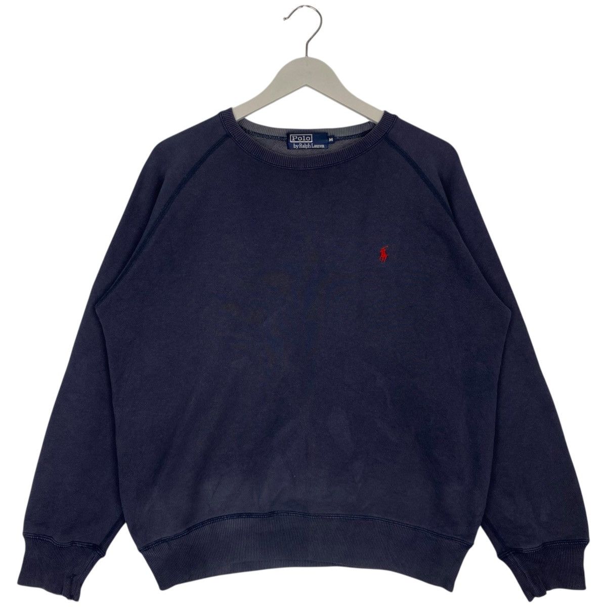 Vintage Vintage 90s Lauren Ralph Lauren Crewneck Sweatshirt Blue Size US M / EU 48-50 / 2 - 1 Thumbnail