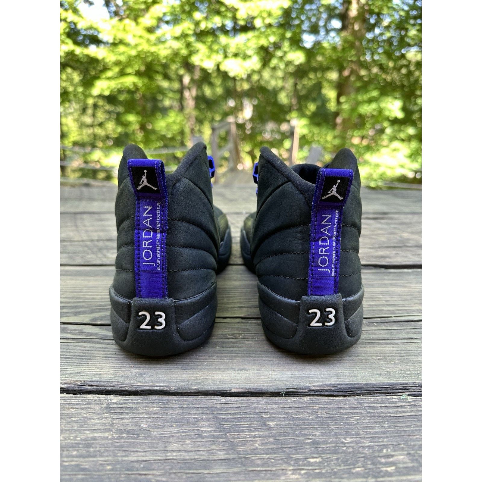 Jordan Brand Jordan 12 Retro Dark Concord GS - Size 7y Size US 7 / EU 40 - 5 Thumbnail