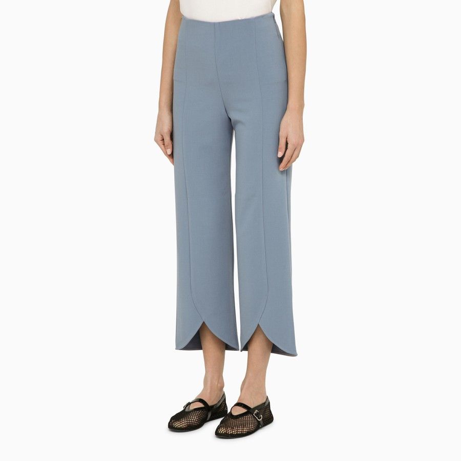 By Malene Birger o1d2blof0824 Normann Trousers with Slits in Light Blue Size 30" / US 8 / IT 44 - 5 Thumbnail