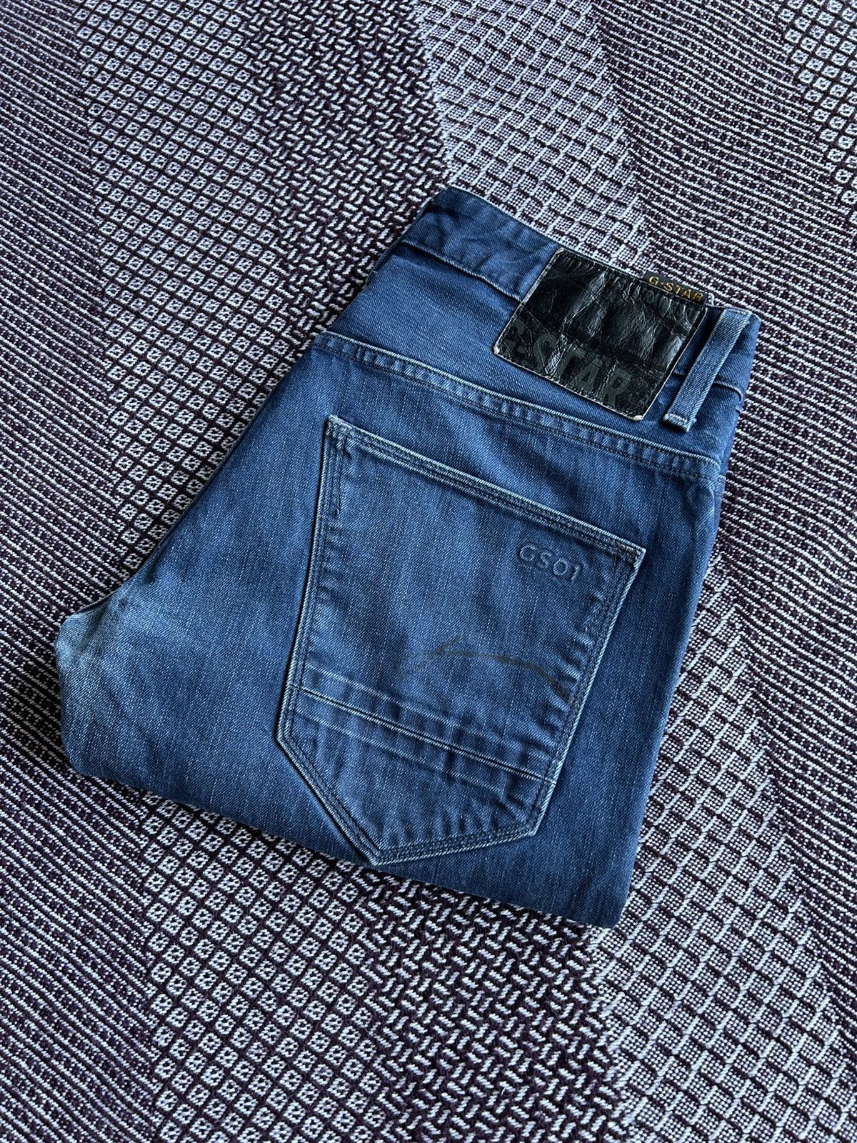 G-Star × Jean G-star Raw Denim Jeans Washed Mens Size 30x30 Size US 30 / EU 46 - 13 Thumbnail