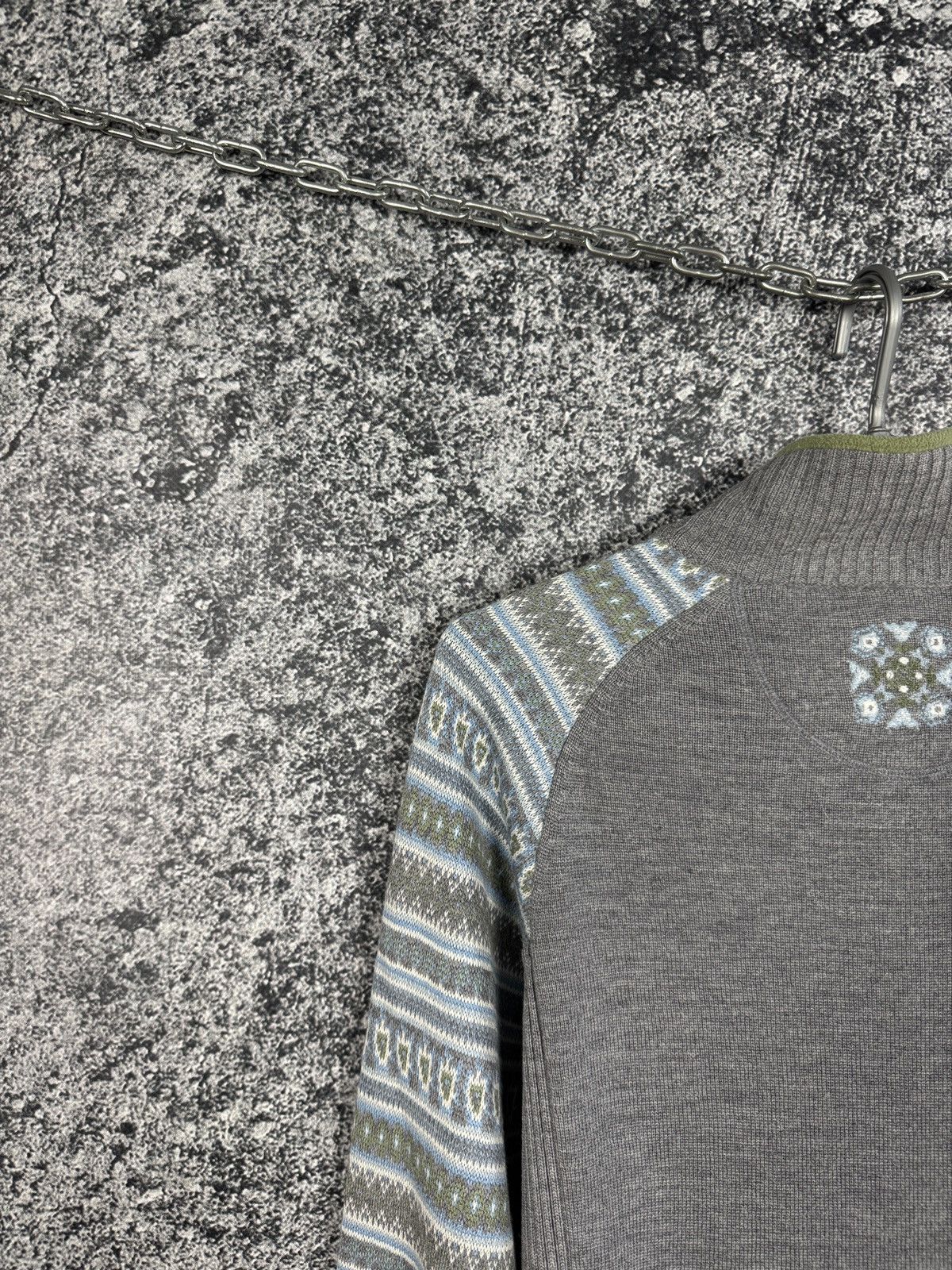 The North Face The North Face Fair Isle Wool Sweater 1/4 Zip Nordic Knit M Size M / US 6-8 / IT 42-44 - 12 Thumbnail