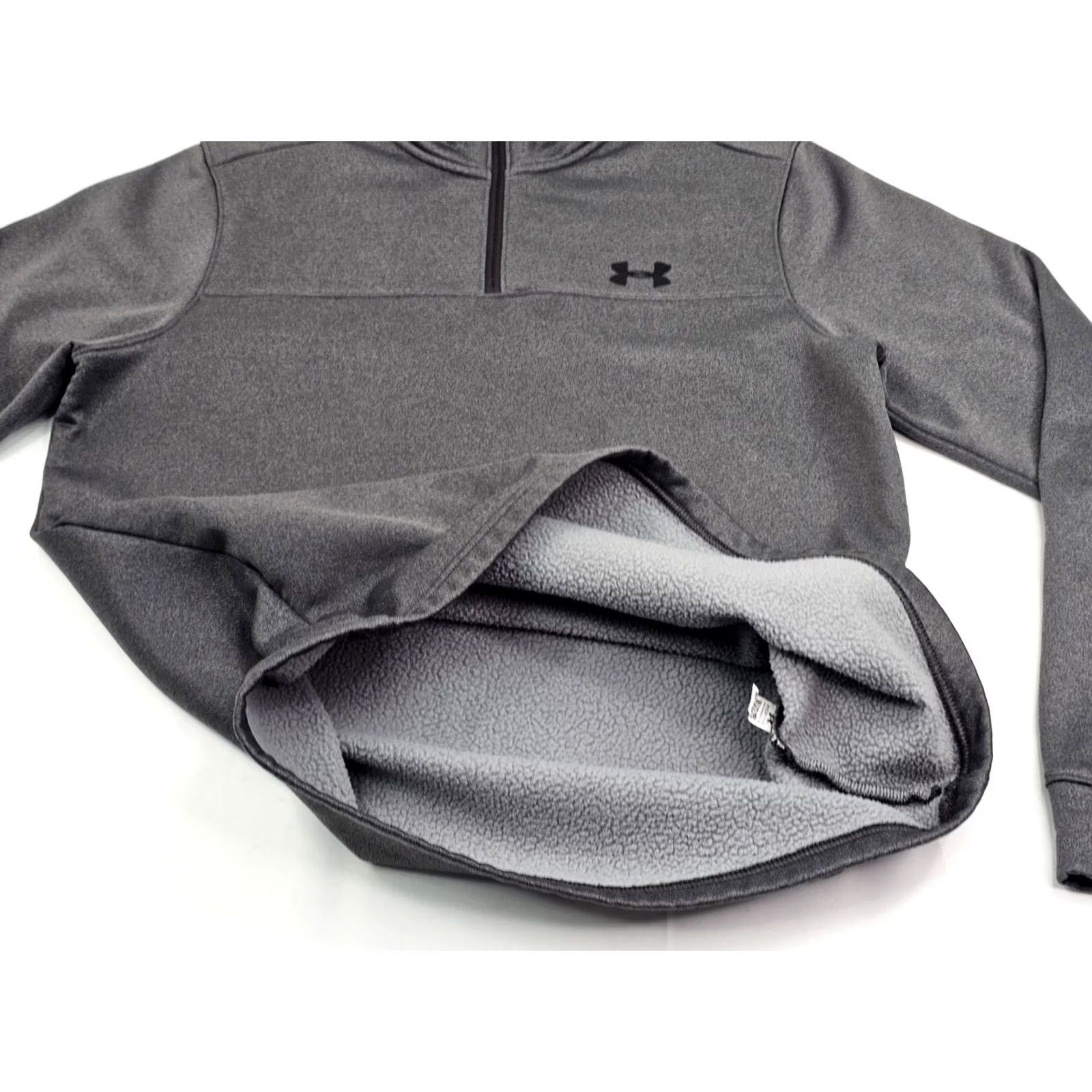 Under Armour Under Armour Storm 1/4 Zip Pullover Mens M Gray Mock Neck Sweatshirt Loose Fit EUC Size US M / EU 48-50 / 2 - 4 Thumbnail