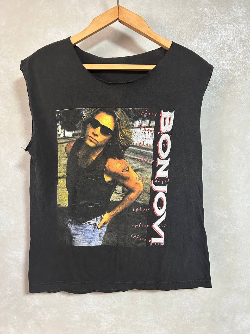 Bon Jovi × Vintage Vintage Bon Jovi These days Band T-shirt 1996 Size US M / EU 48-50 / 2 - 2 Thumbnail
