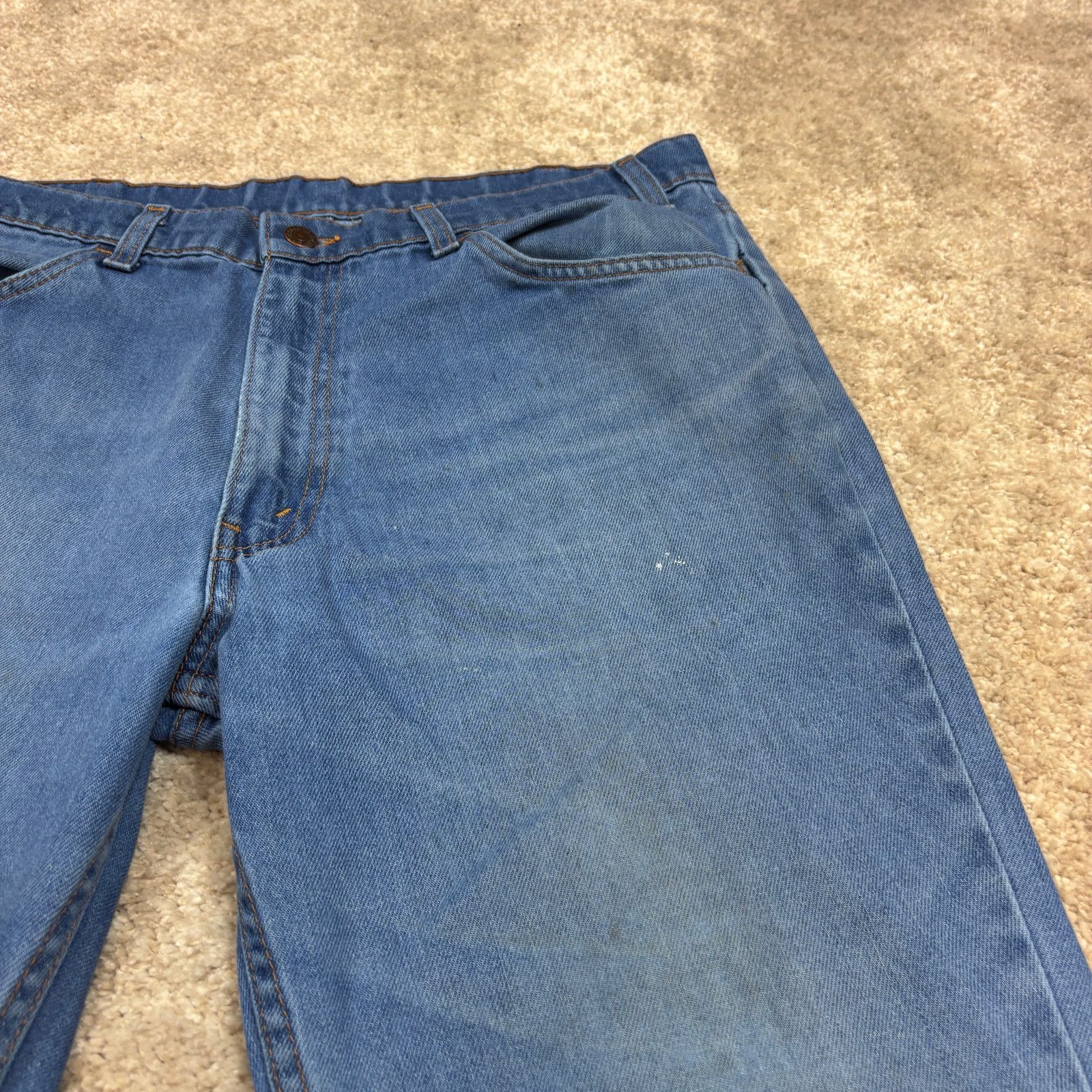 Levi's × Vintage Vintage 80s Levi's 549 Orange Tab Loose Jeans Men's 36x29 Size US 36 / EU 52 - 13 Thumbnail