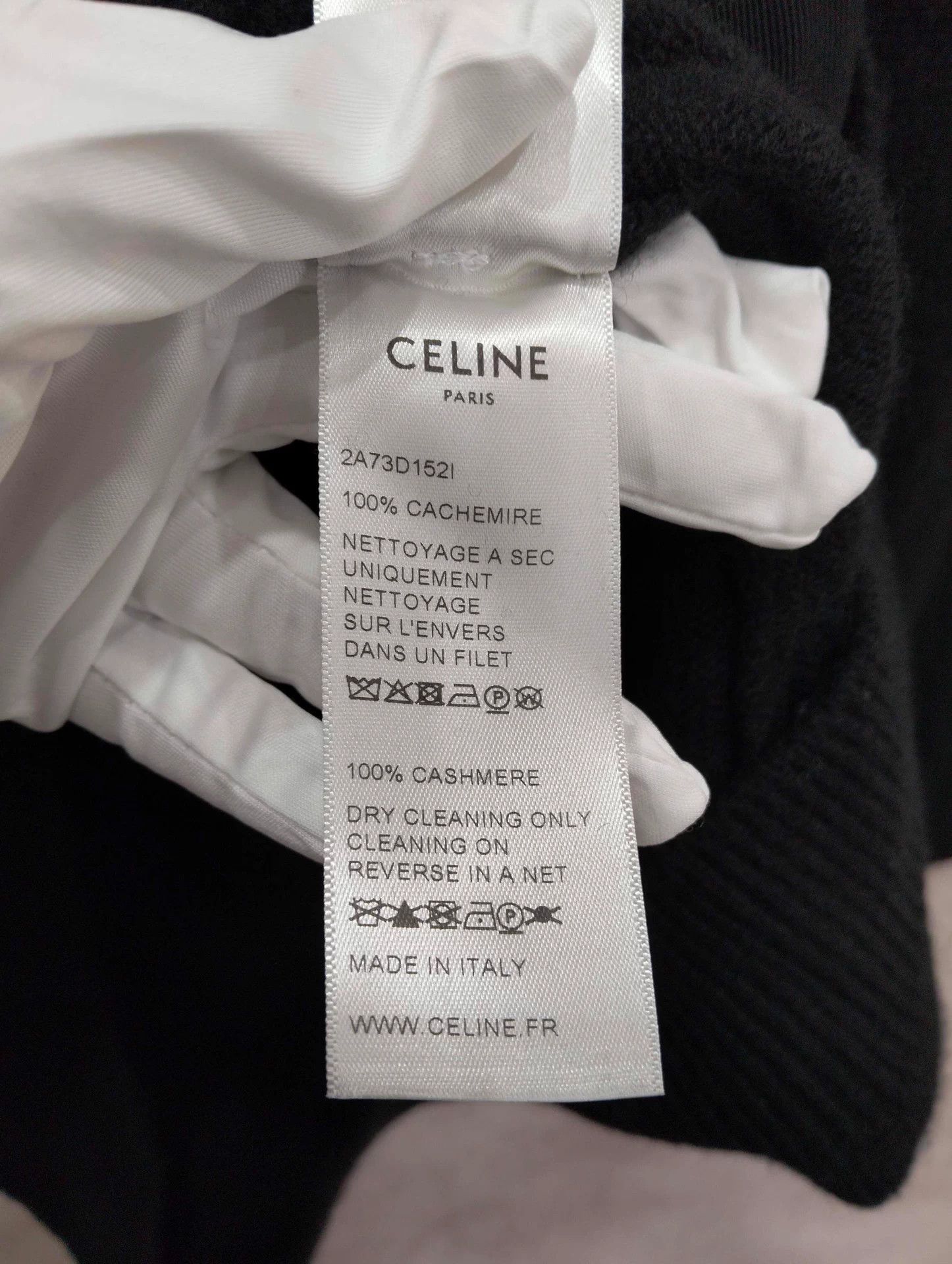 Celine Celine Cashmere V-neck Single-breasted Cardigan XS 95 New Size XS / US 0-2 / IT 36-38 - 6 Thumbnail