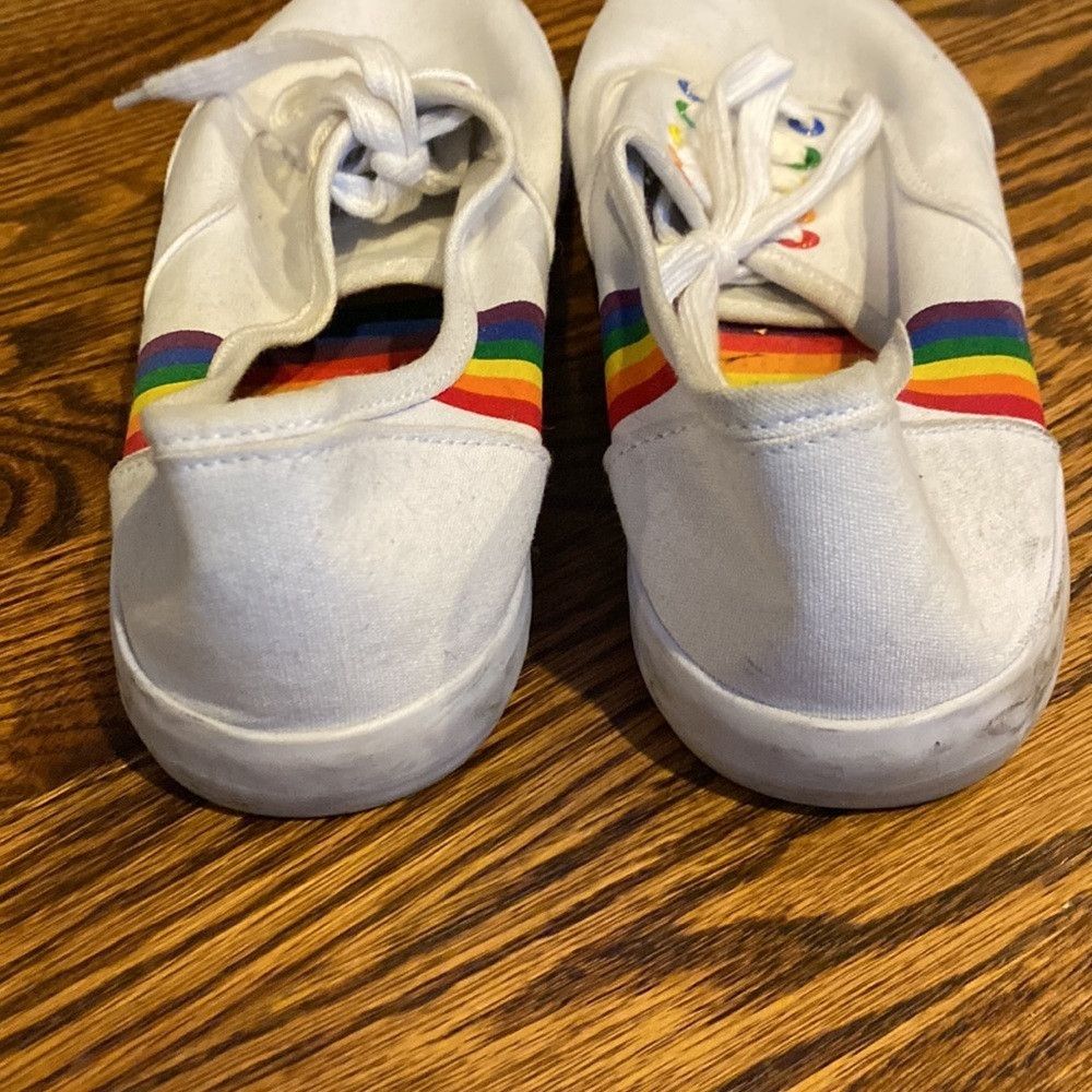 Target Basics Target Unisex Women’s 11 Men 9 Pride Rainbow Sneakers Size US 11 / IT 41 - 3 Thumbnail