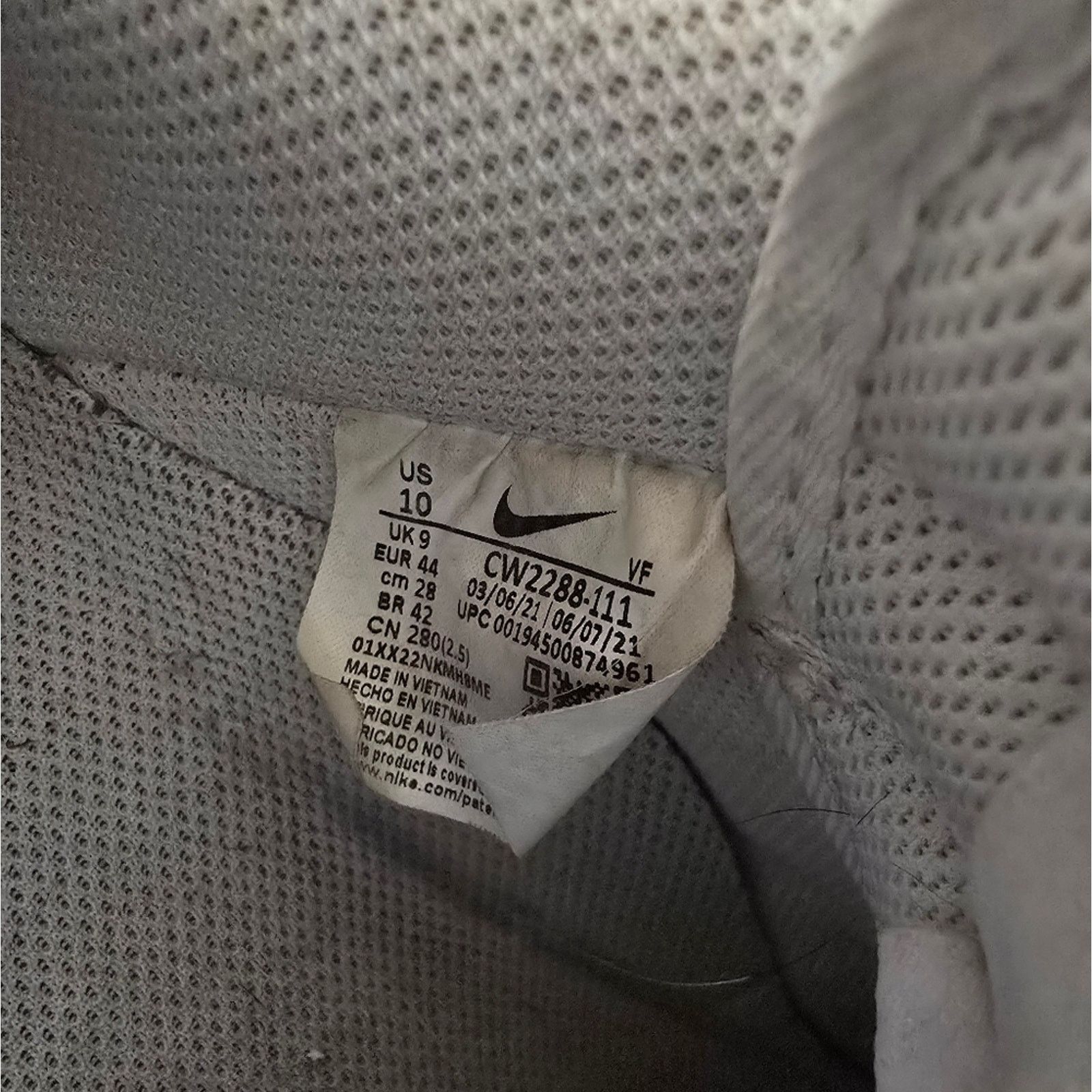 Nike White | NIKE | Air Force 1 Sneaks Size US 10 / EU 43 - 5 Thumbnail