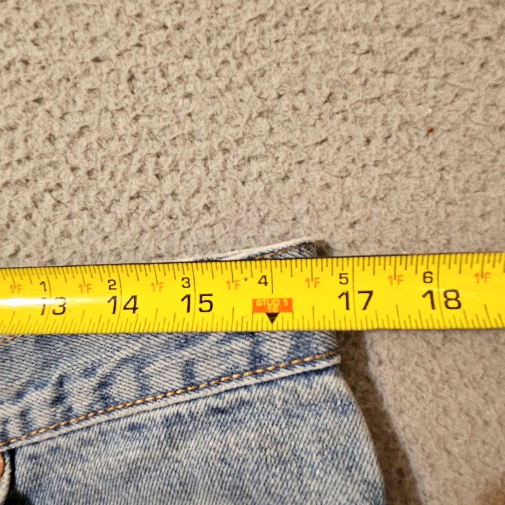 Levi's Vintage Levi's 550 Jeans Blue Denim Relaxed Fit 90s Made In USA 34x30 Size US 34 / EU 50 - 7 Thumbnail