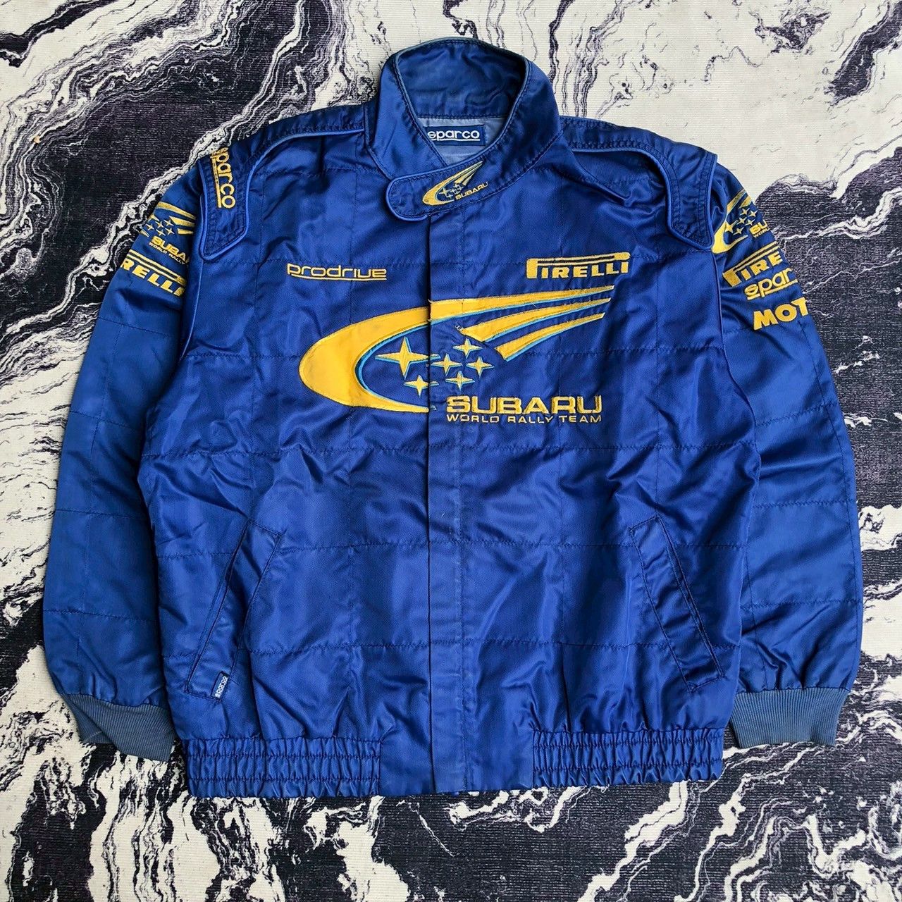 Vintage Vintage Sparco x Subaru WRT Rally Jacket – Made in Italy Size US L / EU 52-54 / 3 - 1 Thumbnail