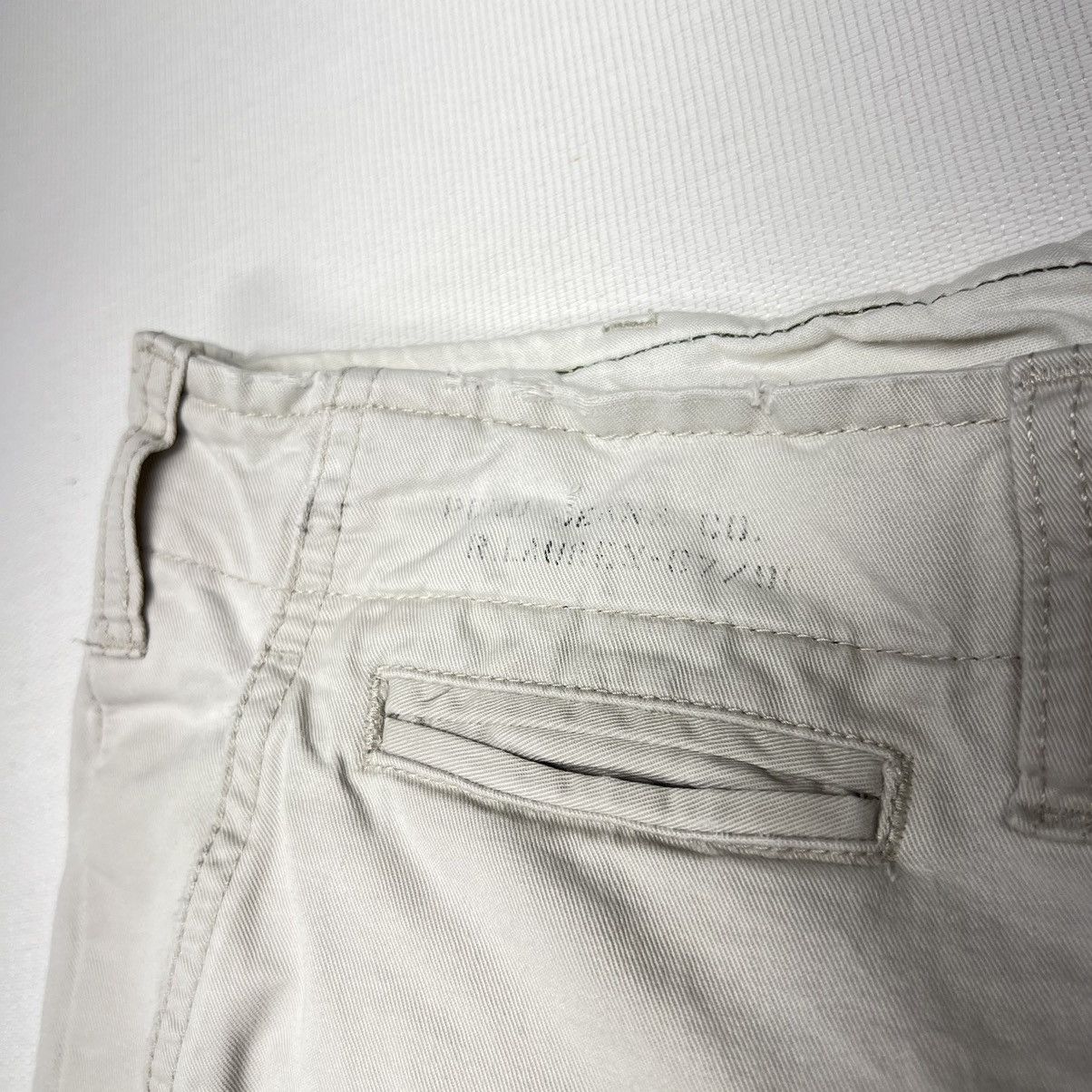 Polo Ralph Lauren × Vintage VTG Polo Ralph Lauren Shorts Chino White Button Pocket Size US 36 / EU 52 - 6 Thumbnail