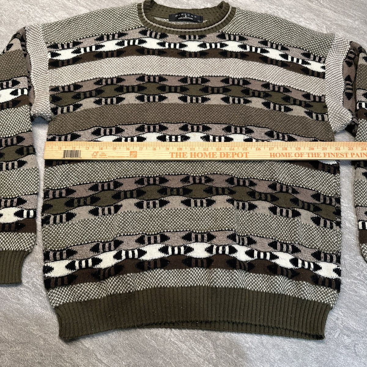 Coogi × Protege × Vintage Vintage Sweater Knit Biggie Cosby Protege Coogie Style 90s Size US L / EU 52-54 / 3 - 5 Thumbnail