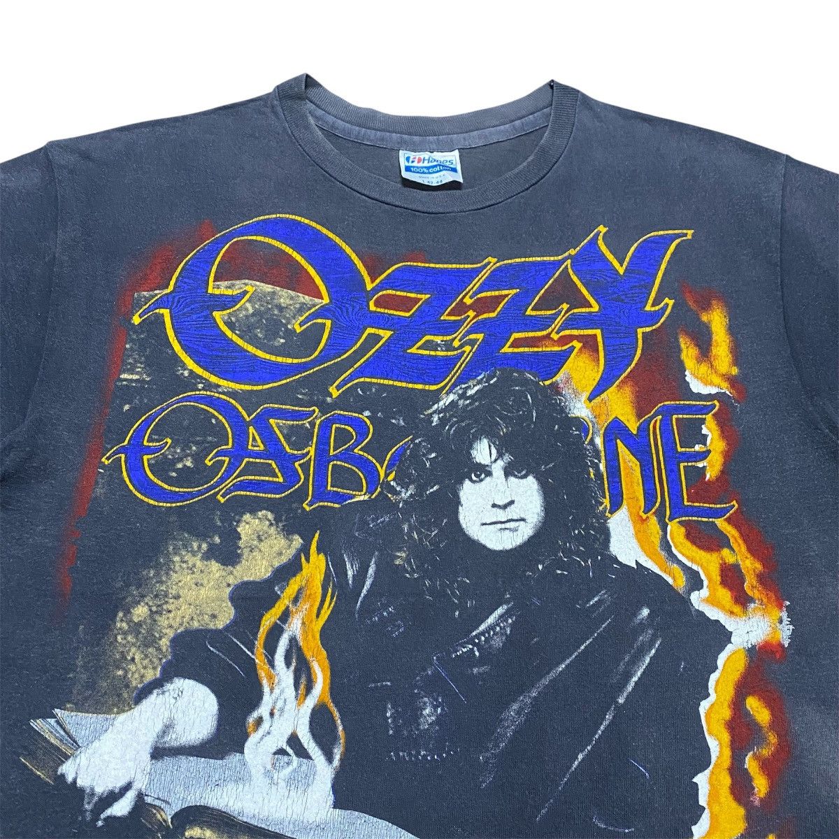 Ozzy Osbourne Rare‼️🔥Vintage 80s OZZY OSBOURNE 'Black Sabbath' T-Shirt Size US M / EU 48-50 / 2 - 3 Thumbnail