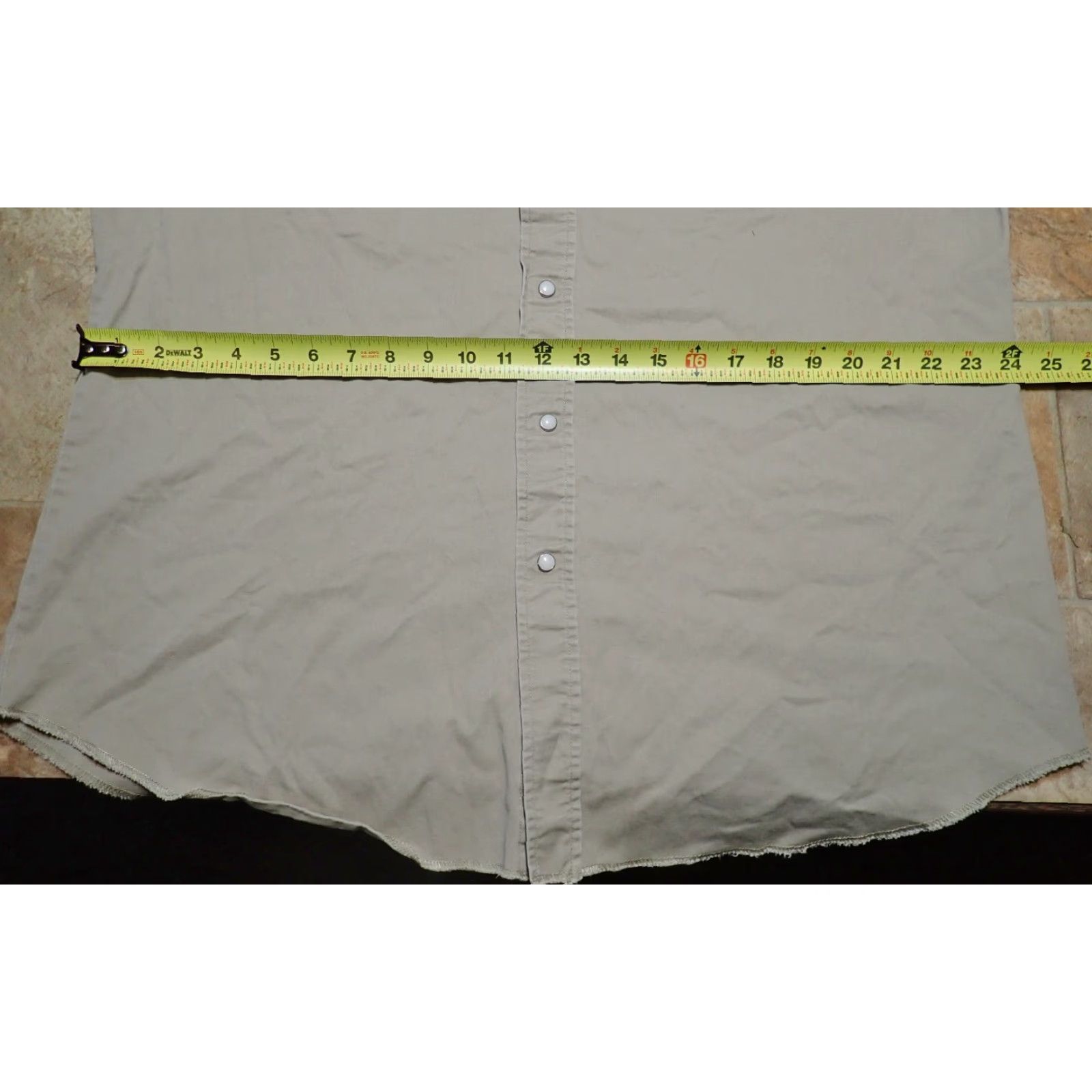 Wrangler VINTAGE Wrangler Men's Western Shirt XL Brown Cotton Pearl Snap Brushpopper Cowboy Workwear 50 Inches Chest Size US XL / EU 56 / 4 - 6 Thumbnail