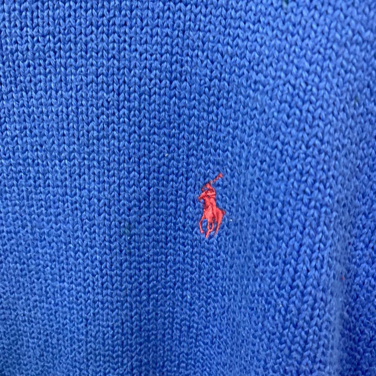 Polo Ralph Lauren Vintage polo Ralph Lauren sweater Blue Size US XL / EU 56 / 4 - 4 Thumbnail