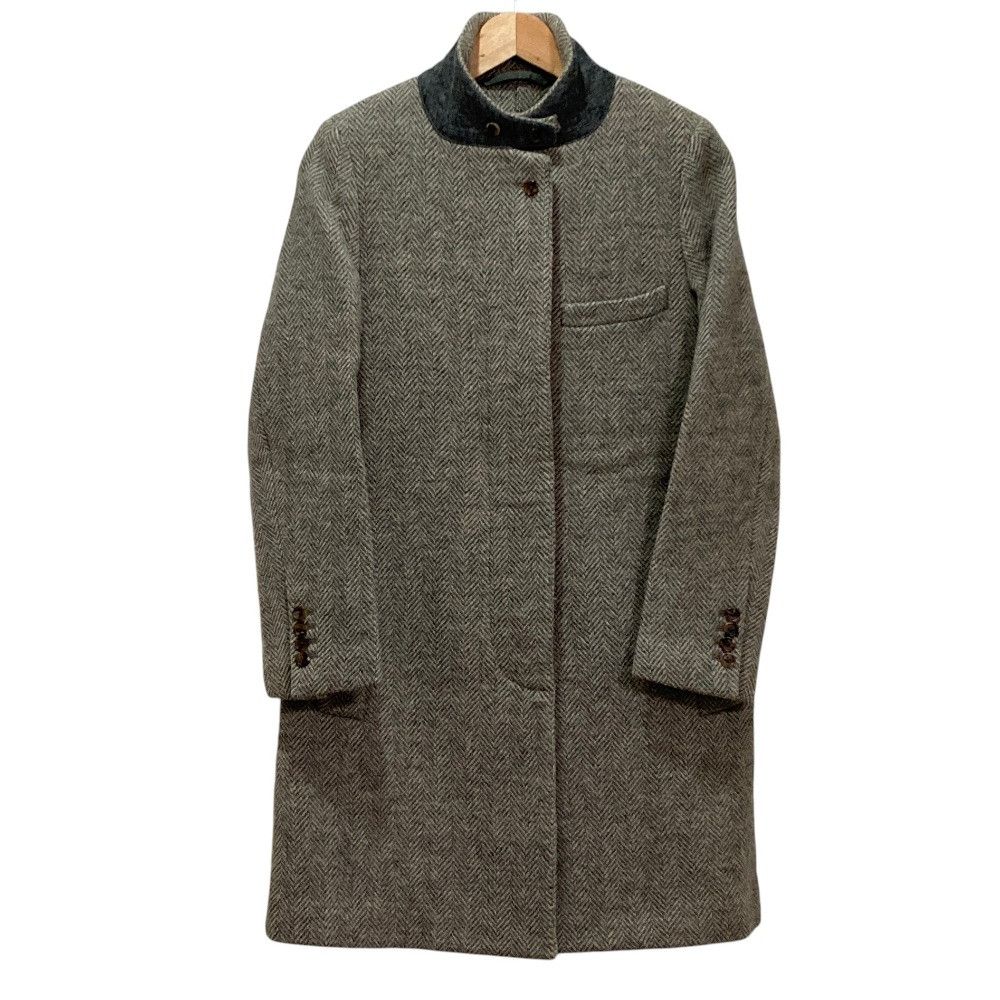 Margaret Howell Margaret Howell MARGARET HOWELL Herringbone Wool Coat Textile Outerwear DUTY FREE for USA Size ONE SIZE - 1 Thumbnail